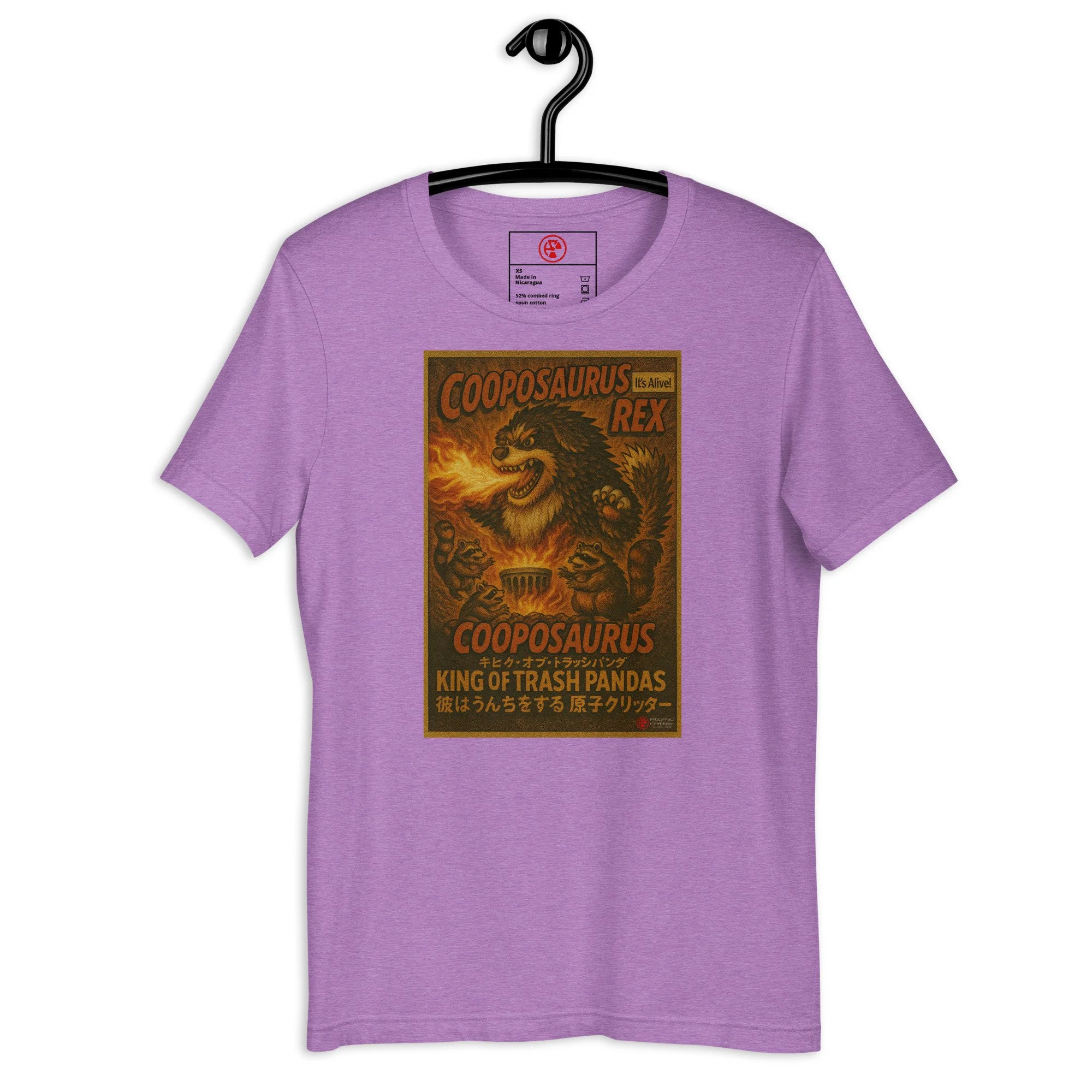 Cooposaurus Rex King Bright Unisex Tee