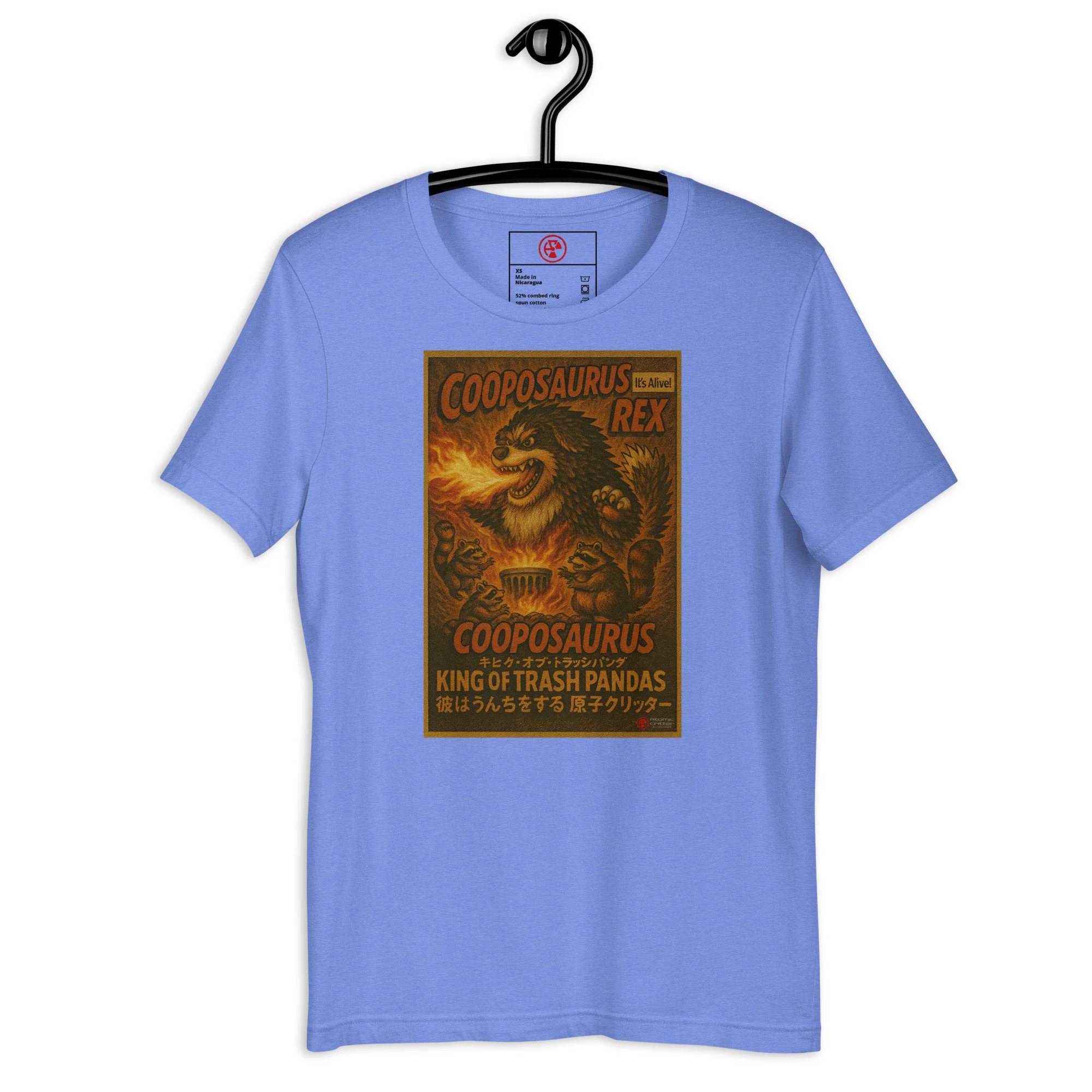 Cooposaurus Rex King Bright Unisex Tee