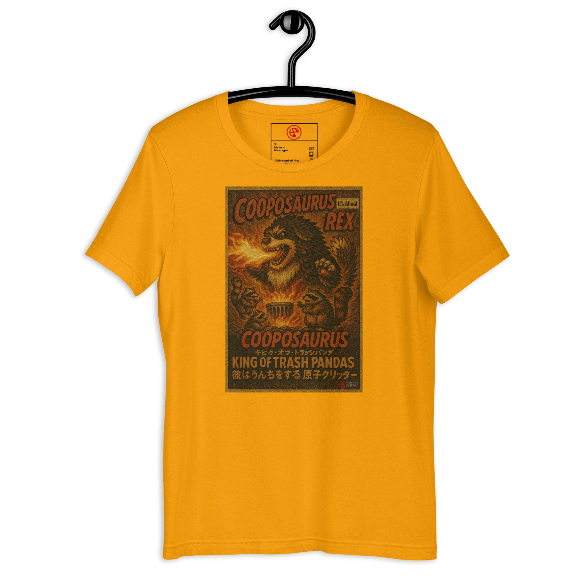 Cooposaurus Rex King Bright Unisex Tee