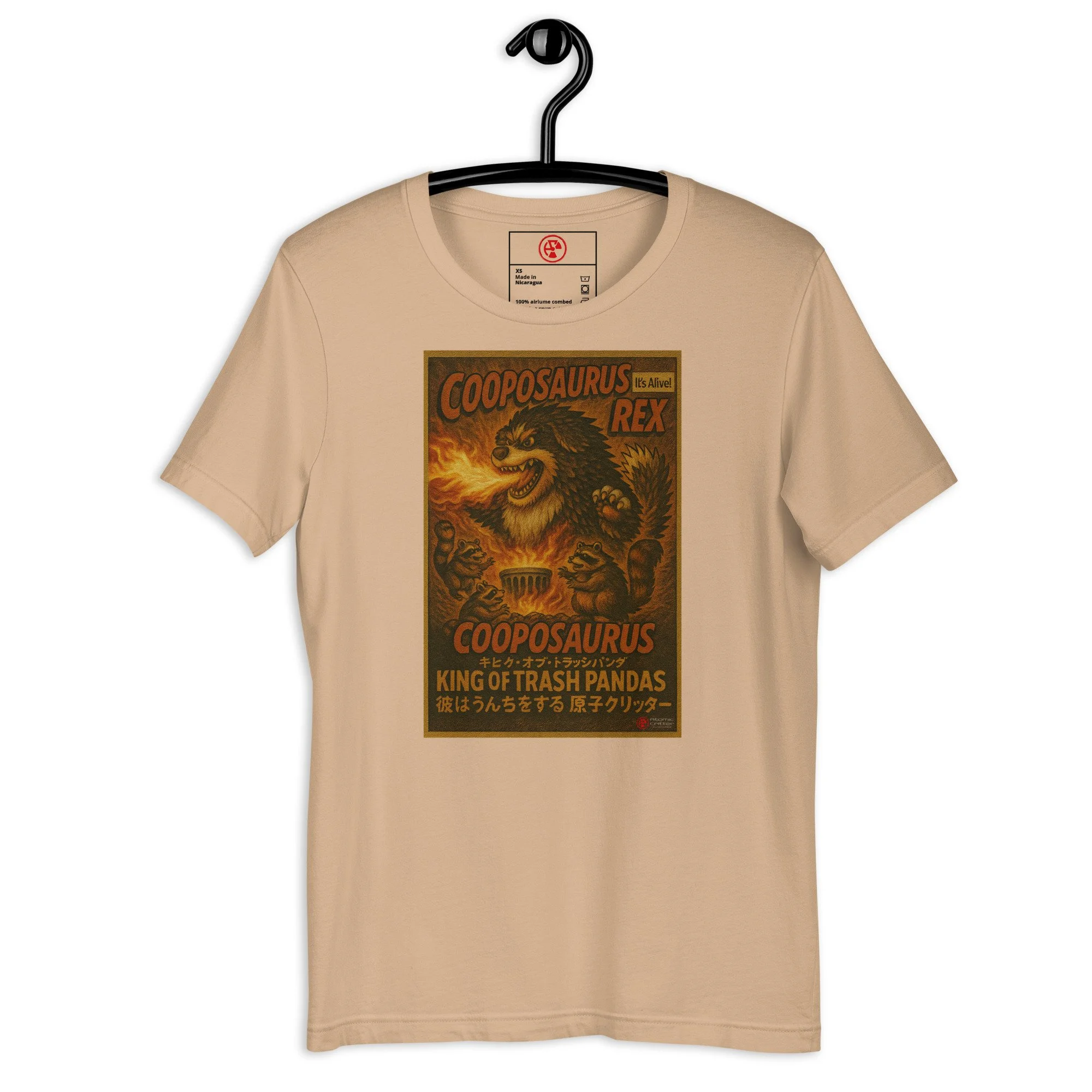 Cooposaurus Rex King Bright Unisex Tee