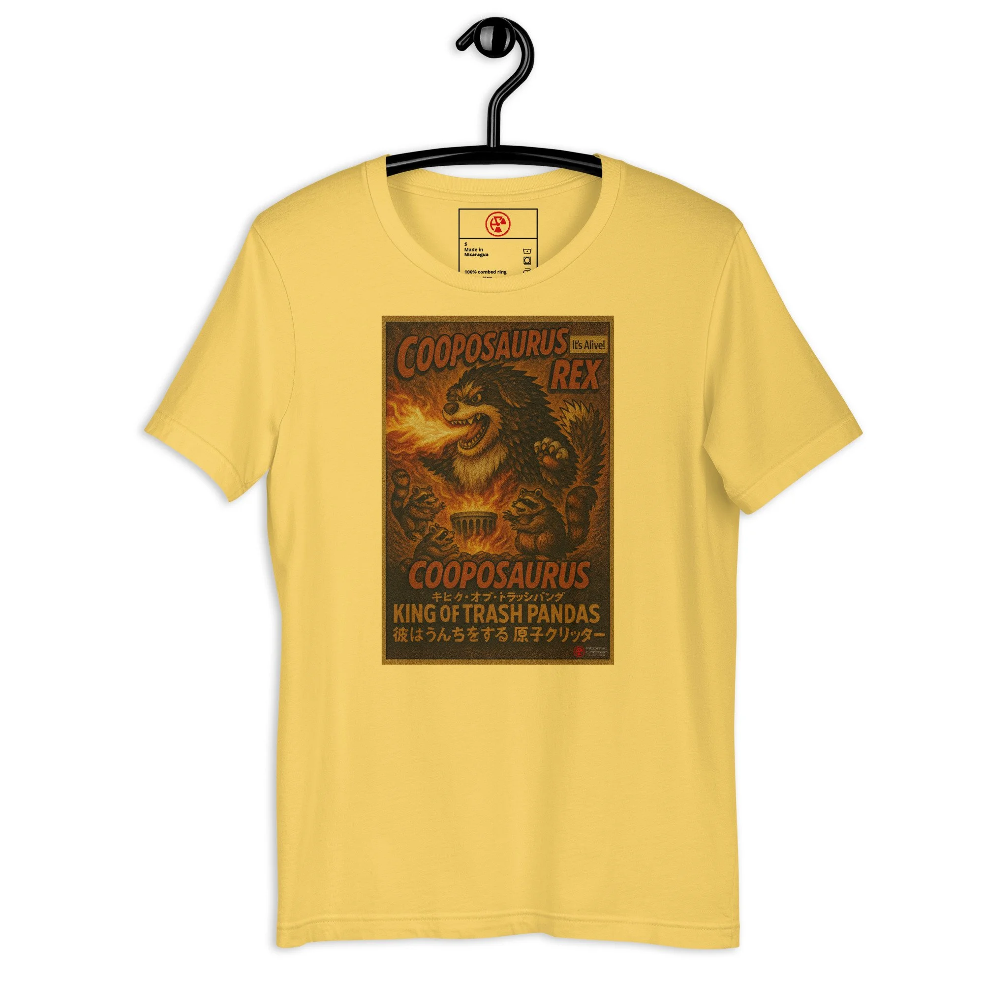 Cooposaurus Rex King Bright Unisex Tee