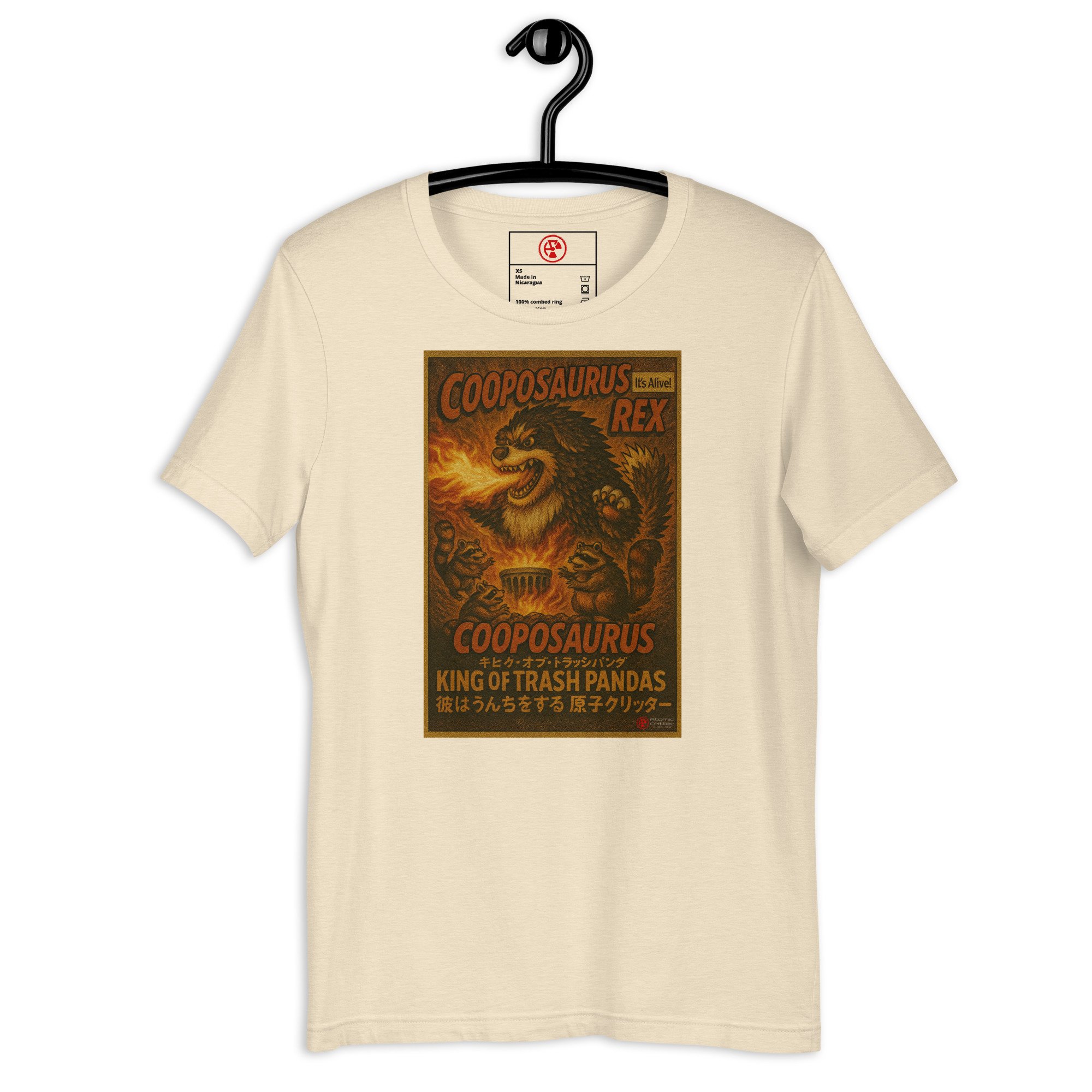 Cooposaurus Rex King Bright Unisex Tee