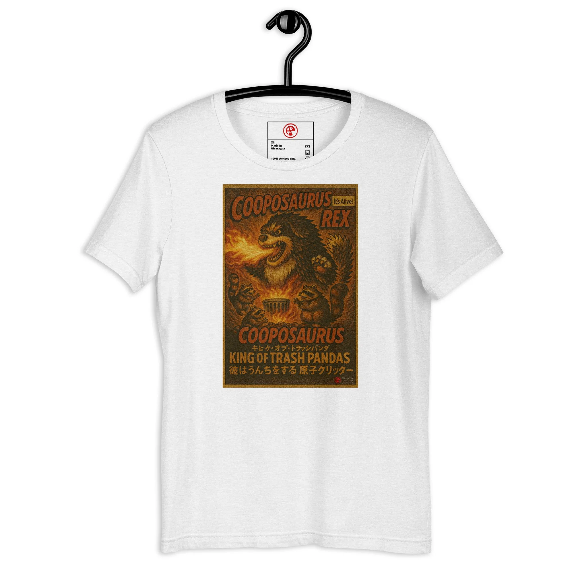 Cooposaurus Rex King Bright Unisex Tee