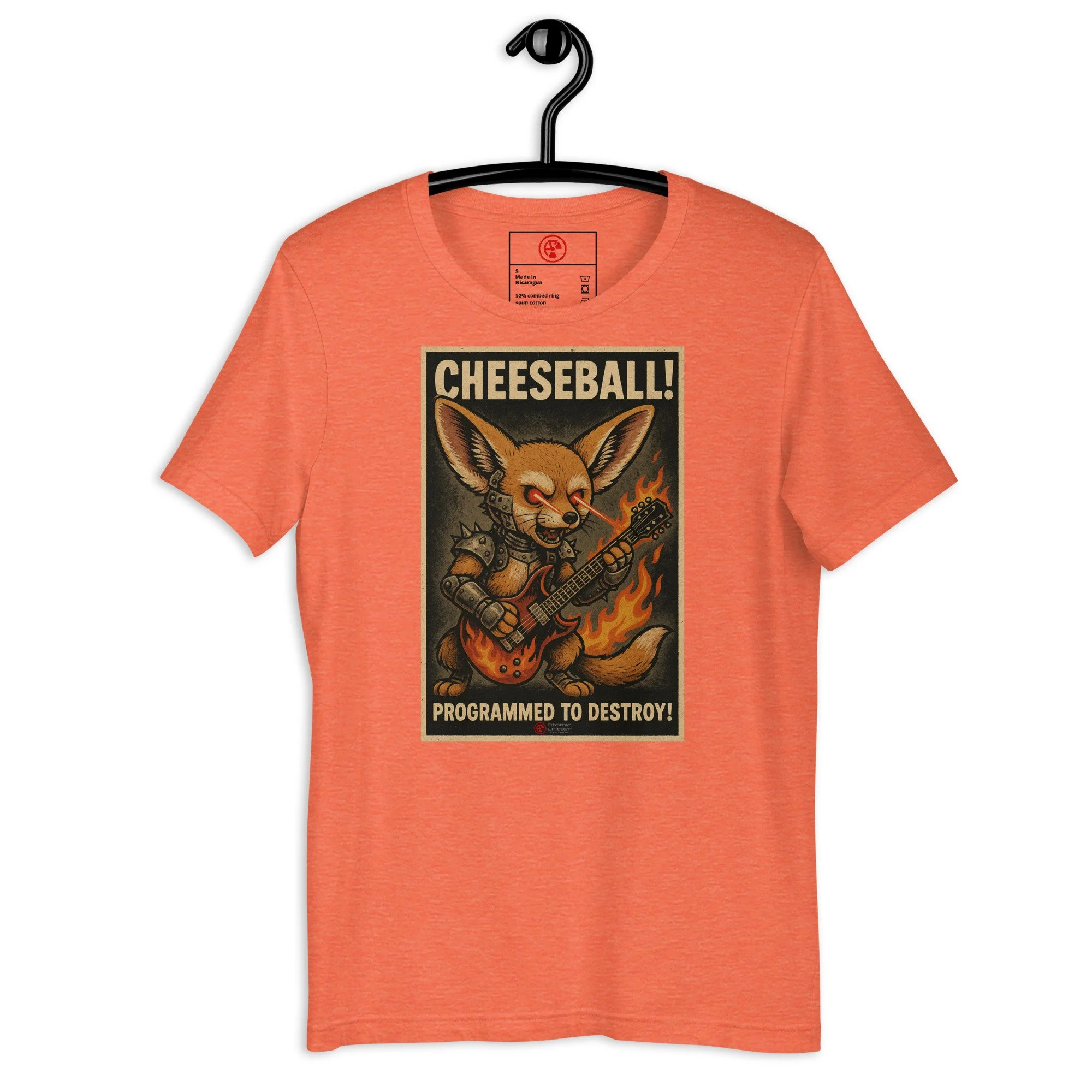 Cheeseball Metal Bright Unisex Tee