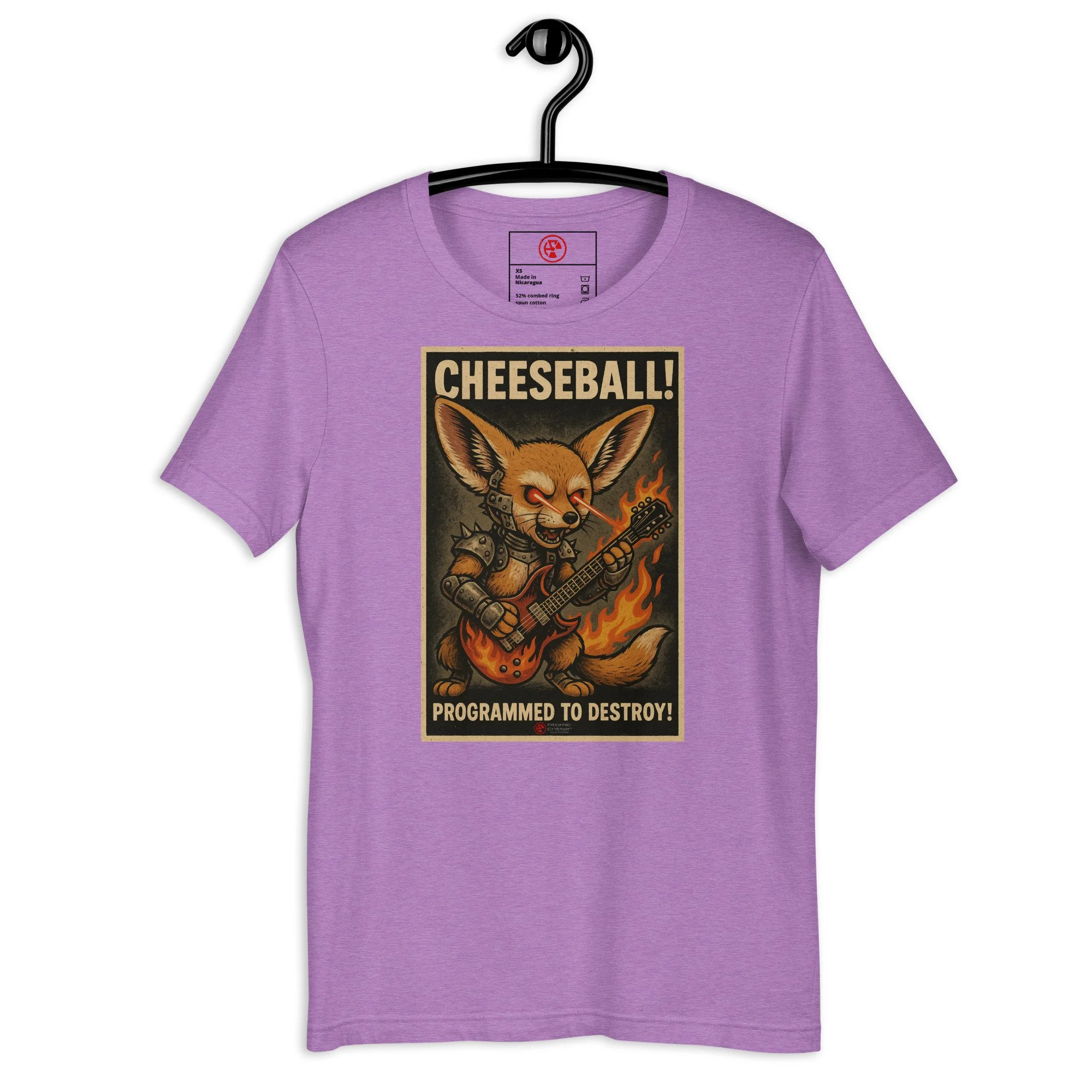 Cheeseball Metal Bright Unisex Tee