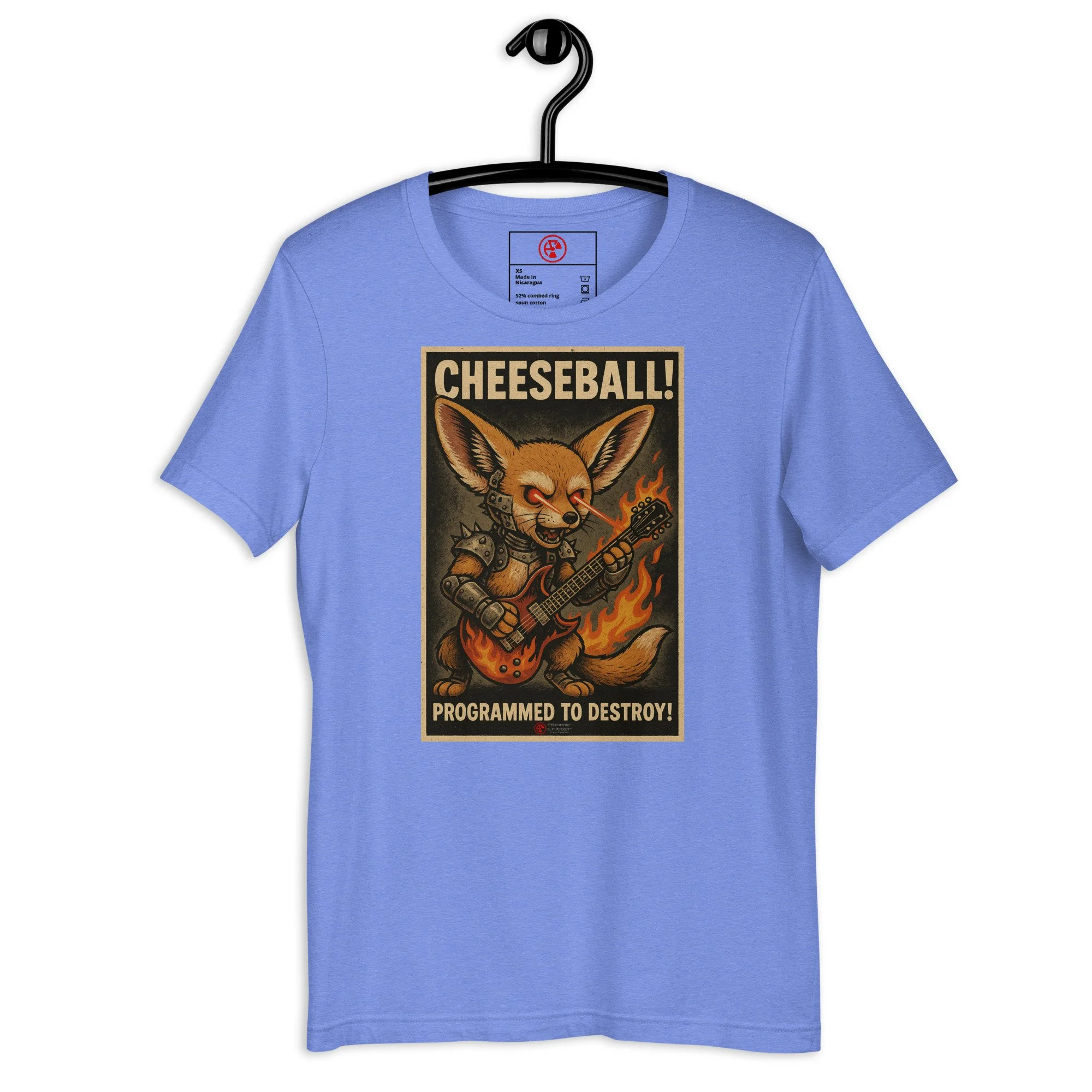 Cheeseball Metal Bright Unisex Tee