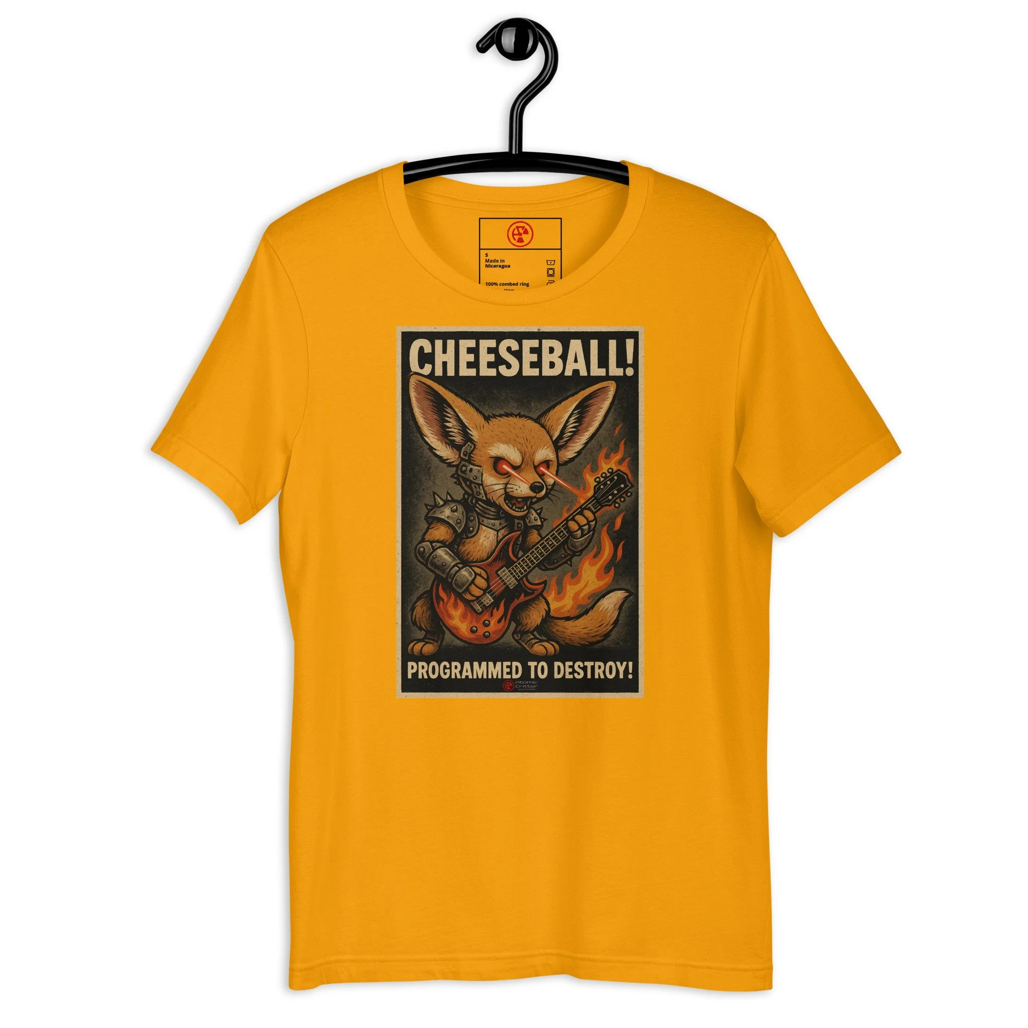 Cheeseball Metal Bright Unisex Tee