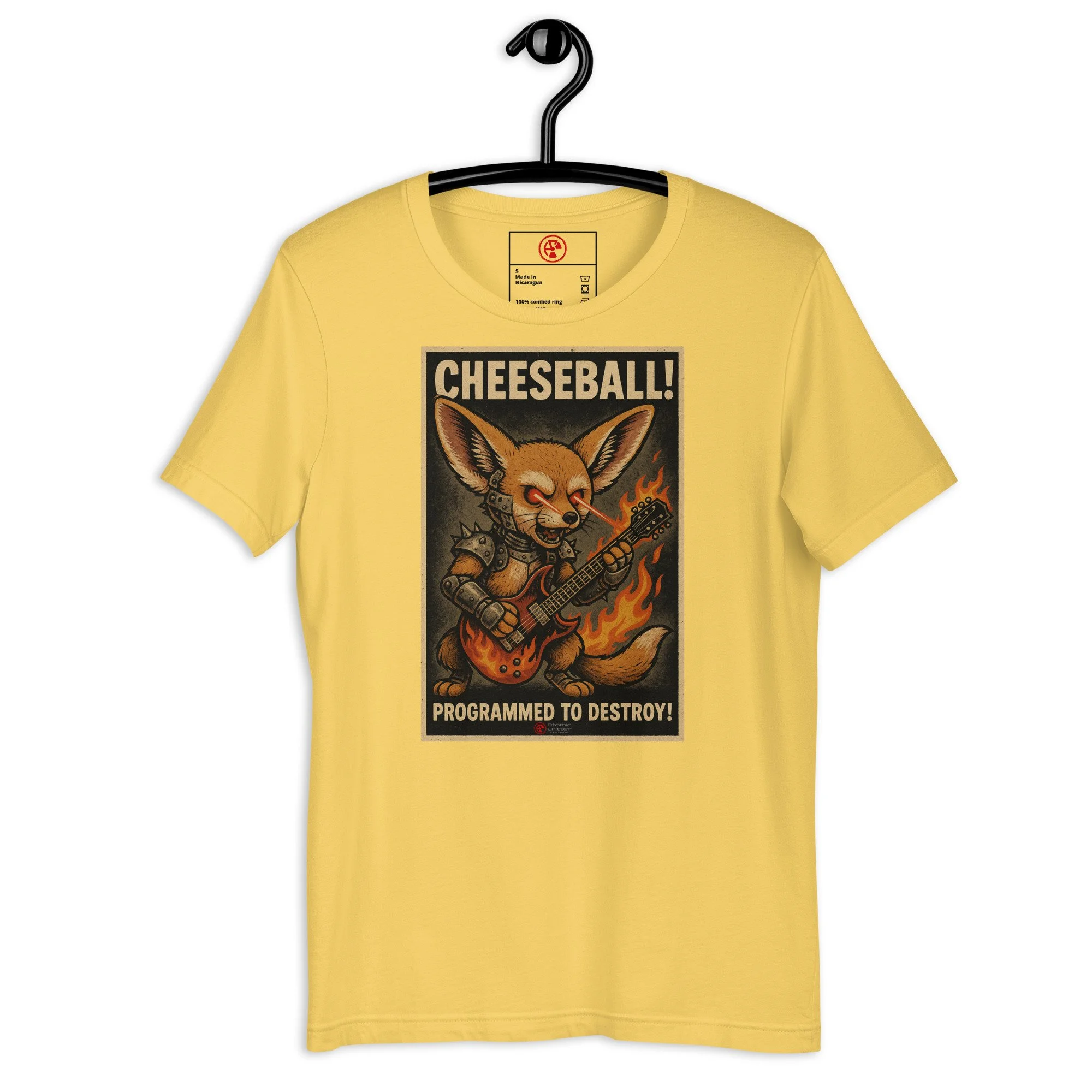 Cheeseball Metal Bright Unisex Tee
