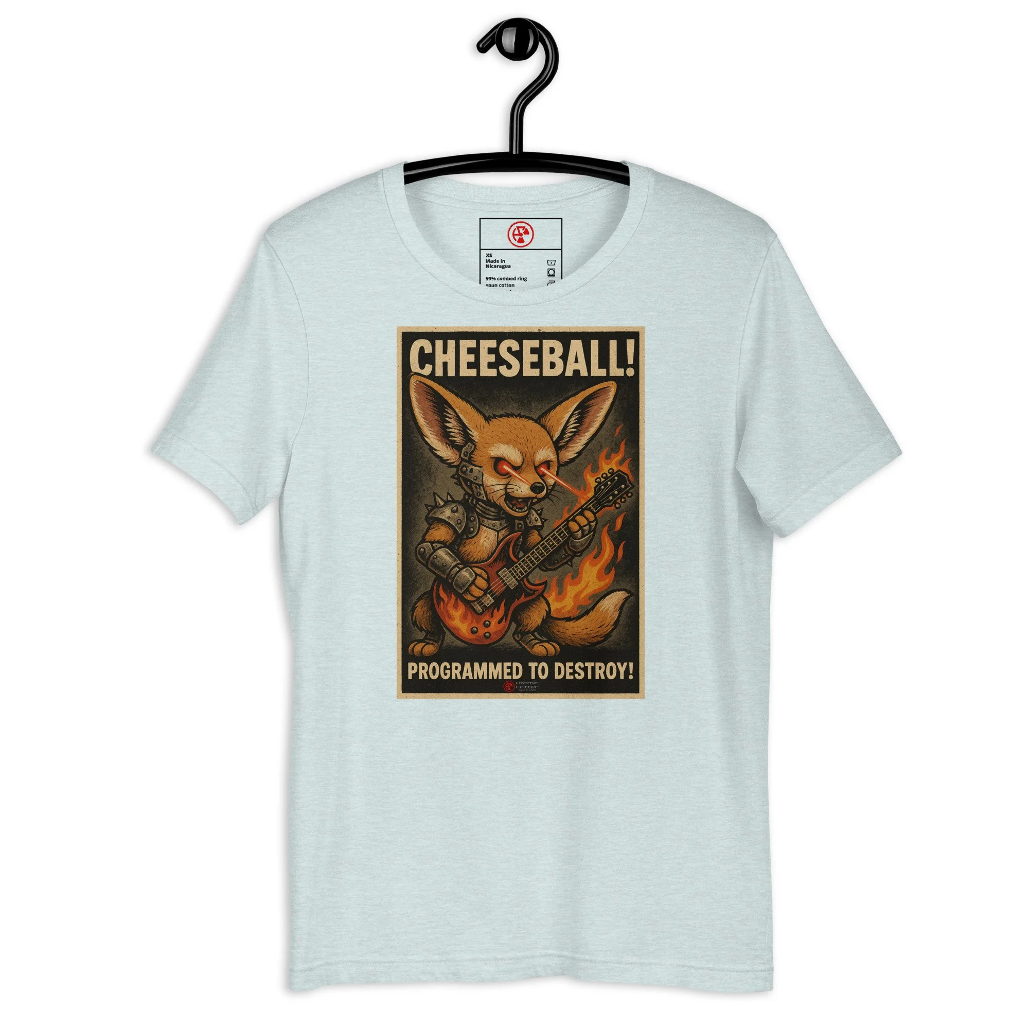 Cheeseball Metal Bright Unisex Tee