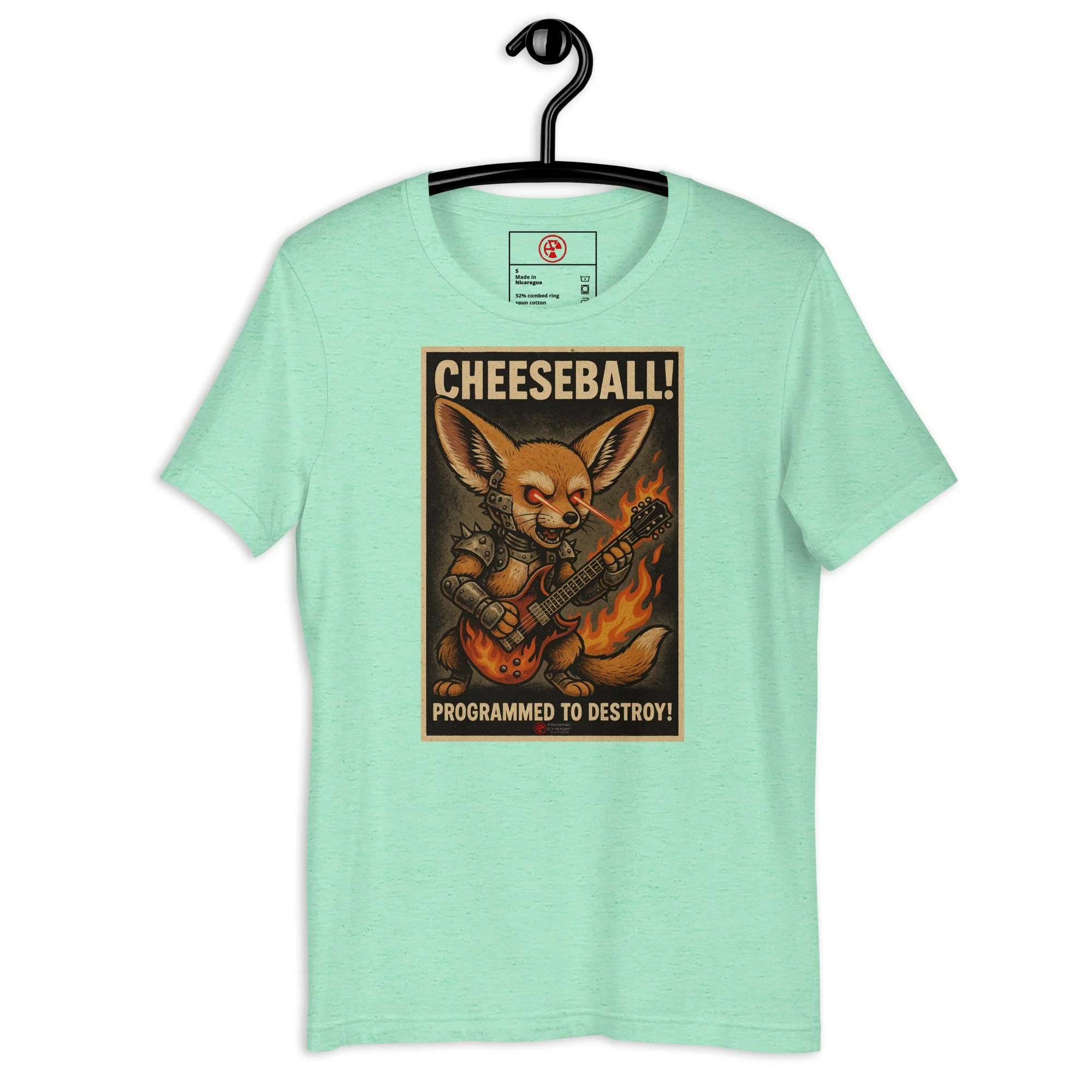 Cheeseball Metal Bright Unisex Tee