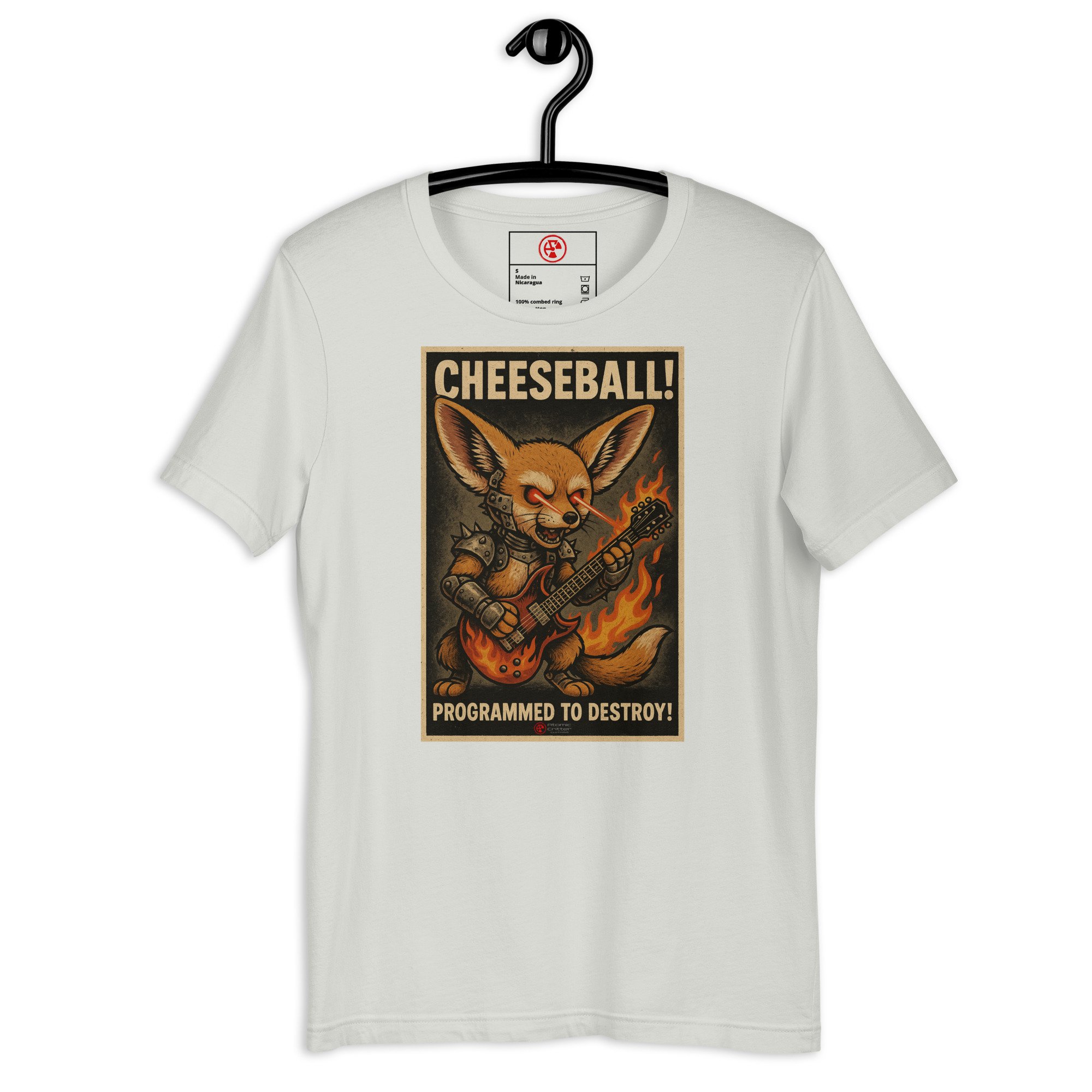 Cheeseball Metal Bright Unisex Tee