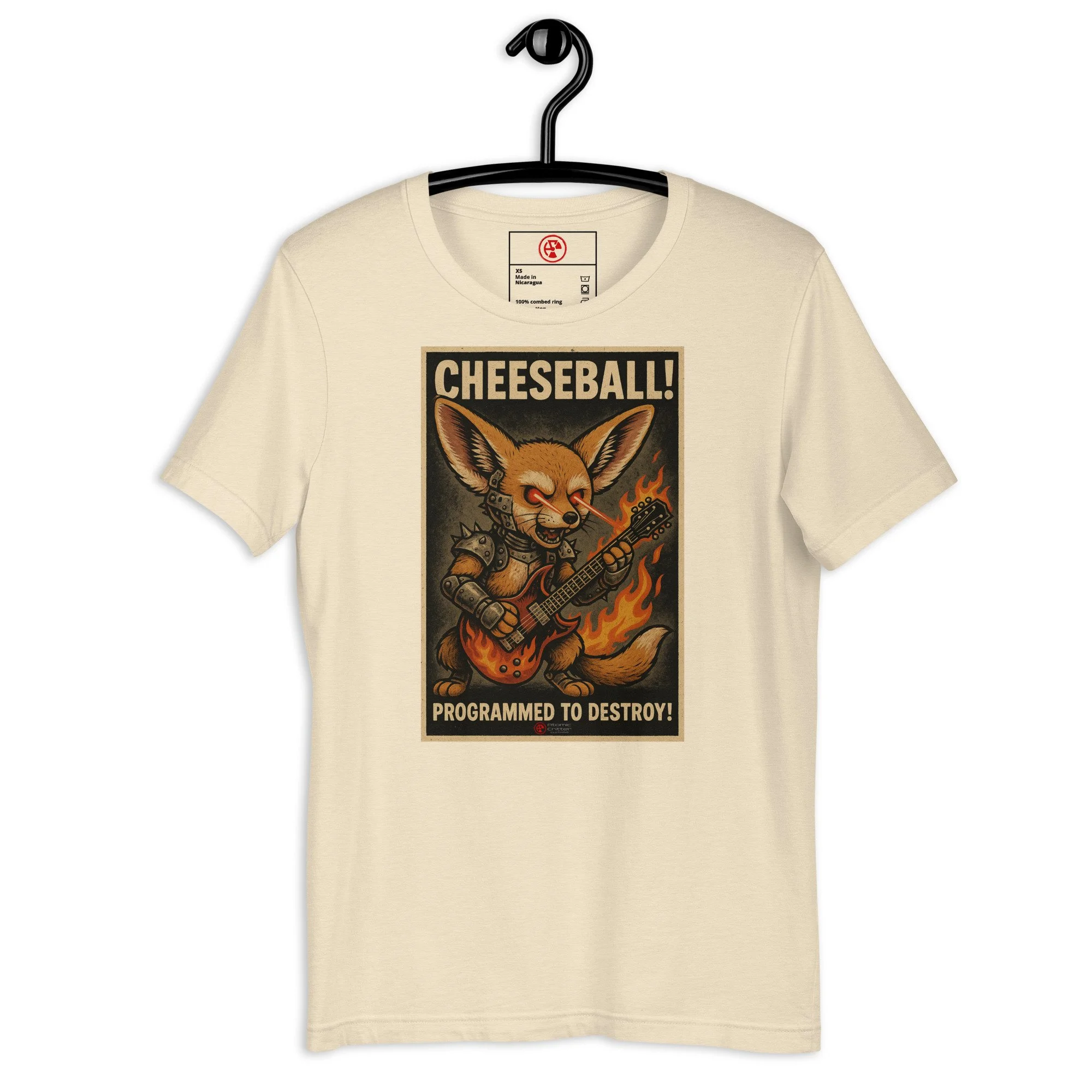 Cheeseball Metal Bright Unisex Tee