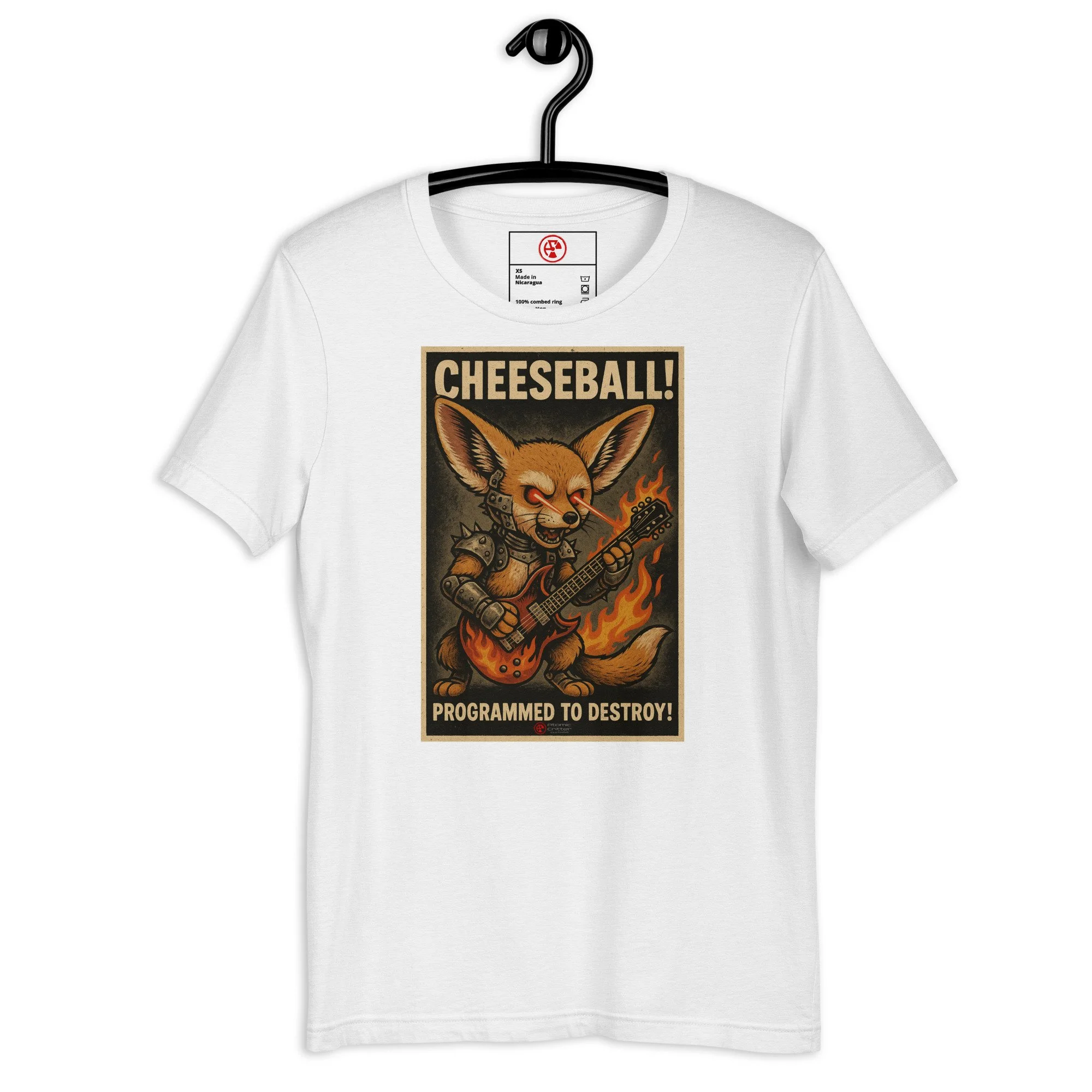 Cheeseball Metal Bright Unisex Tee