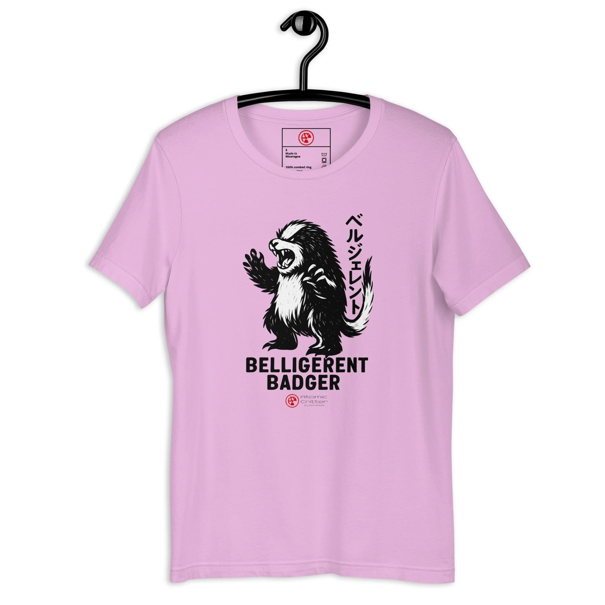 Belli Badger Sketch Bright Unisex Tee