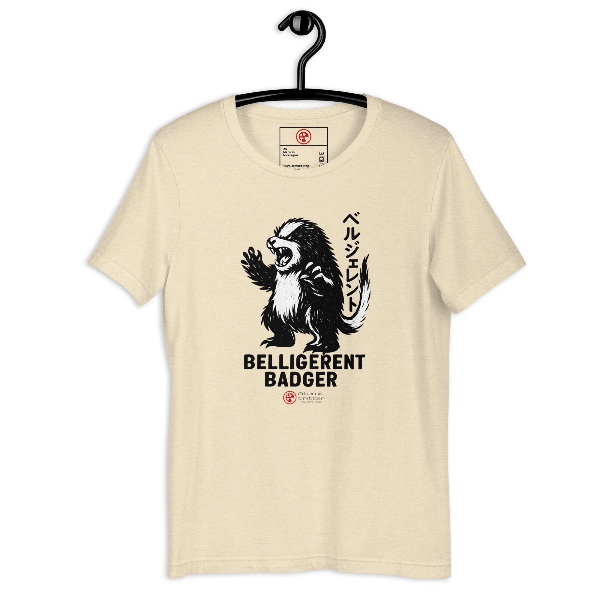 Belli Badger Sketch Bright Unisex Tee