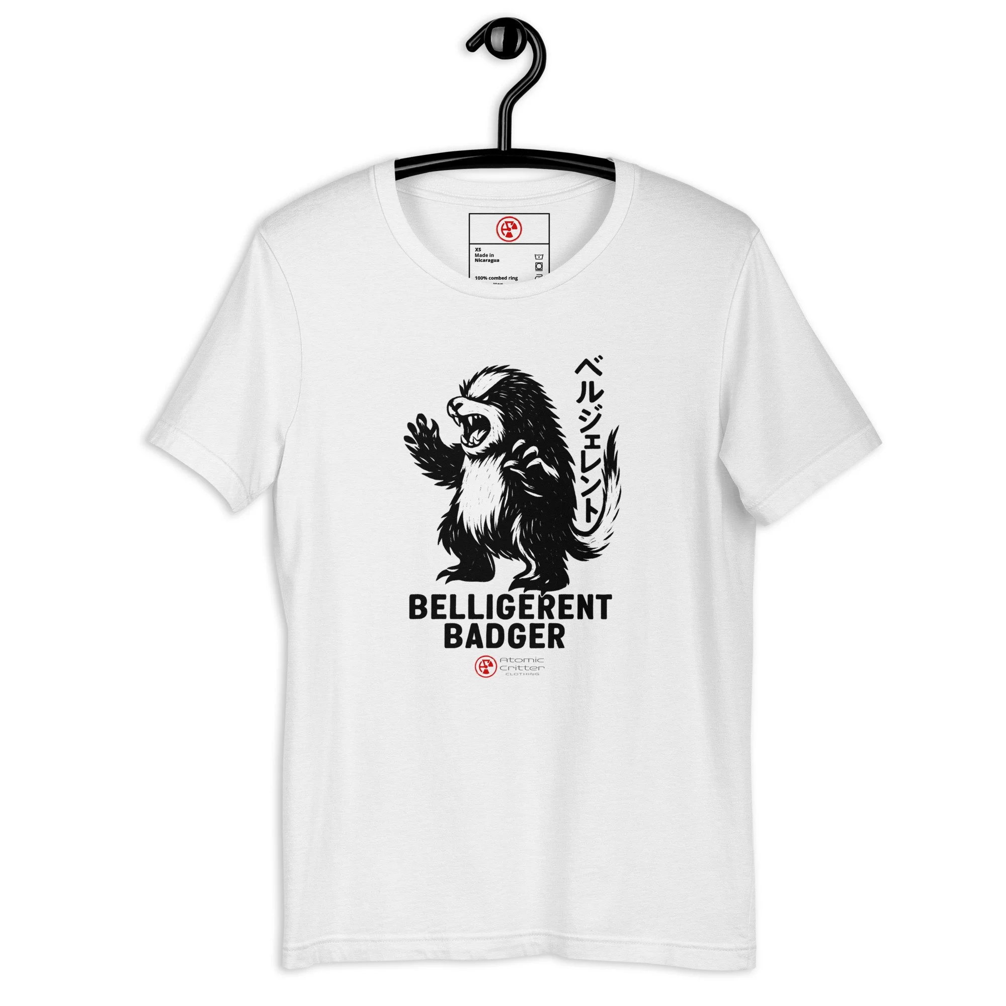 Belli Badger Sketch Bright Unisex Tee