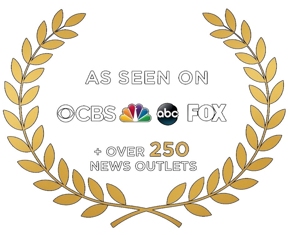 As seen on CBS, NBC,  ABC, and Fox with coverage across over 250 news outlets — Atomic Critter Clothing media recognition badge verified by The Buzz Blast.
