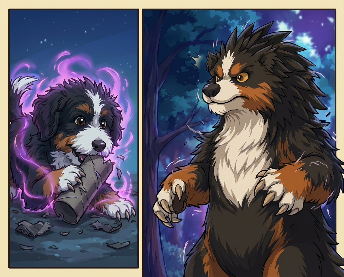 Atomic Critter Graphic Novel | Sunrise Sanctuary The Mutations | Coop transform into Cooposaurus Rex