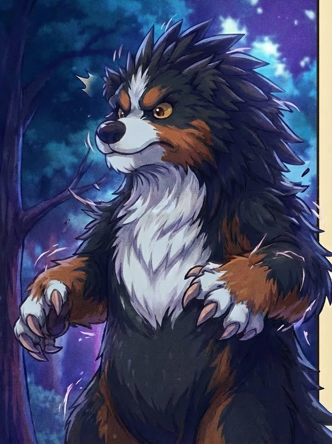 Cooposaurus Rex, a massive mutated dog character from Atomic Critters, transformed by the Atomic Heart Engine.