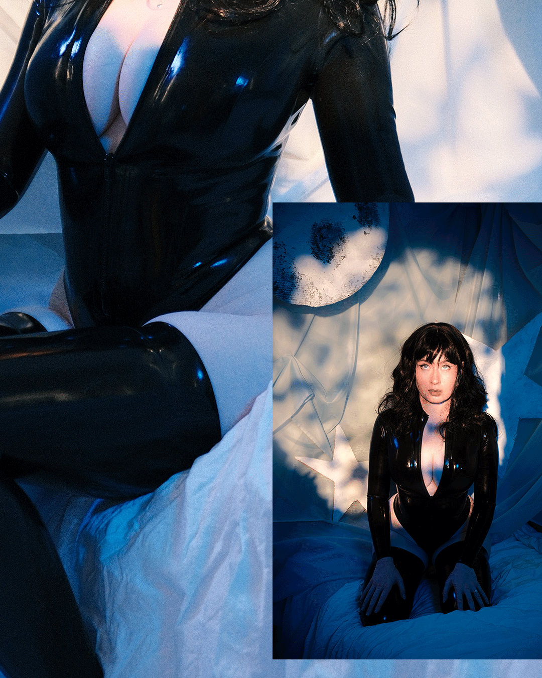 MarieOnCamera-BlackLatexBodysuit-Space-BlackWig-Carousel_02.gif