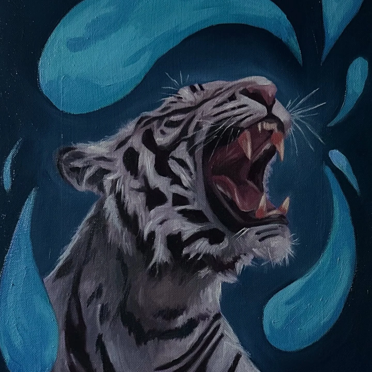 Honestly I think this my favorite painting. 

Oil painting on canvas &ldquo;Willard&rdquo;
(11 x 14) 

#artist #art #canvas #oilpaint #oilpaintings #oilpaintingartist #artofinstagram #tiger #animalart #animal