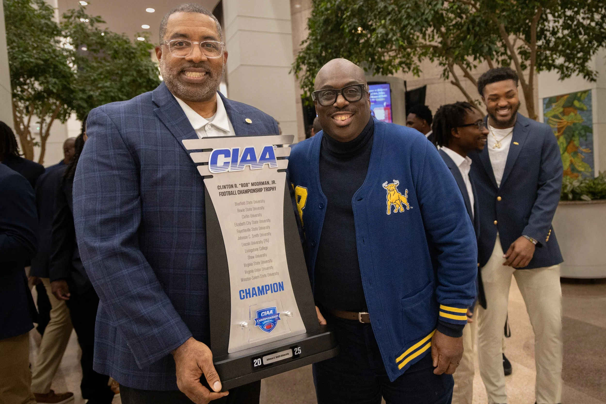 Johnson C. Smith University football team gets suited up for success