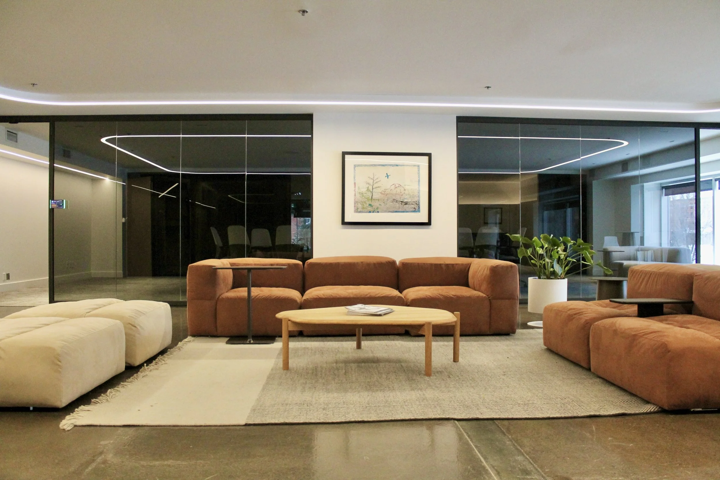 Commercial interior design project in Montreal by Lylko Studio