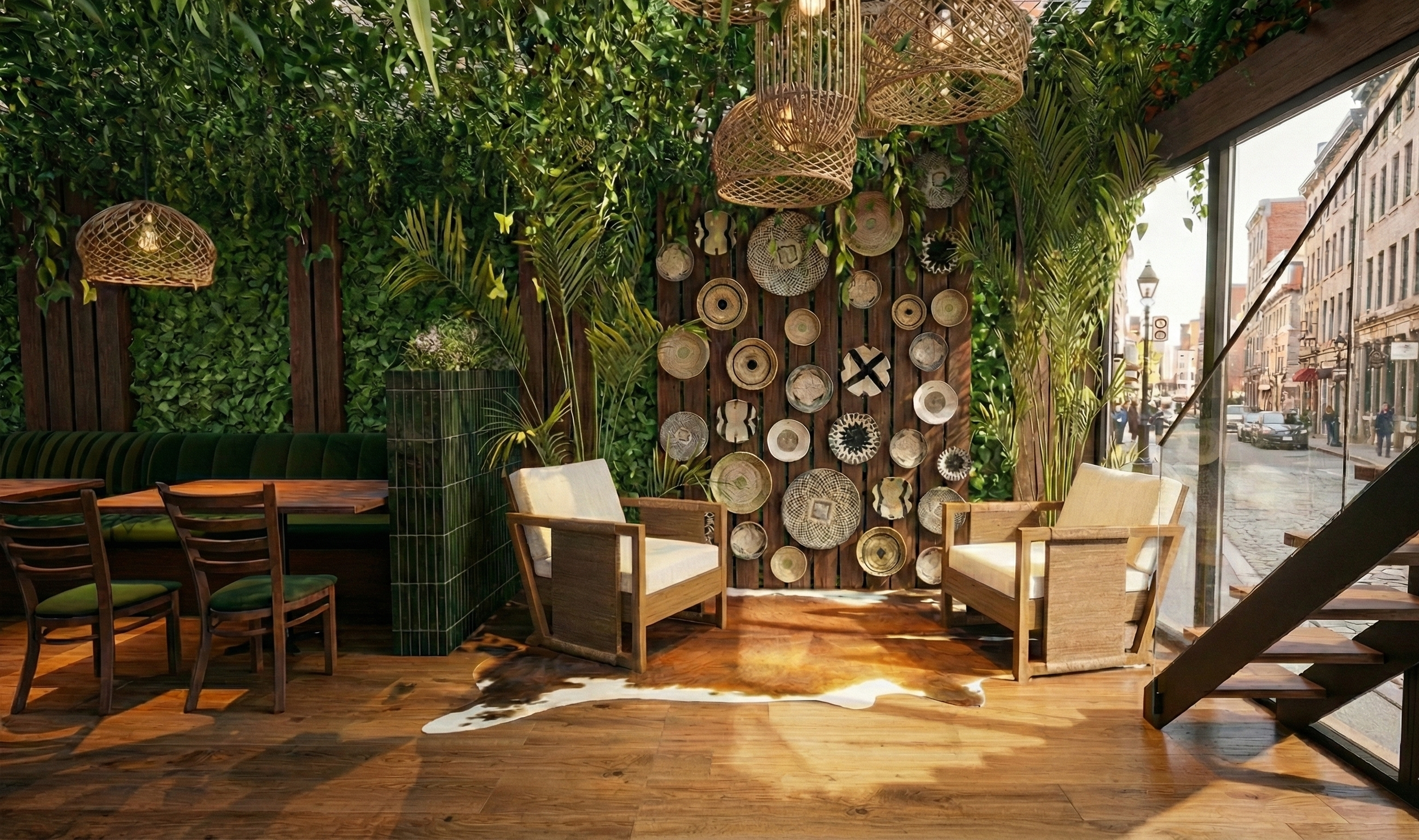 Uptown African restaurant