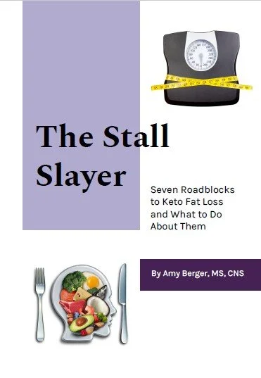 Cover image of the book, The Stall Slayer, and a link to purchase.