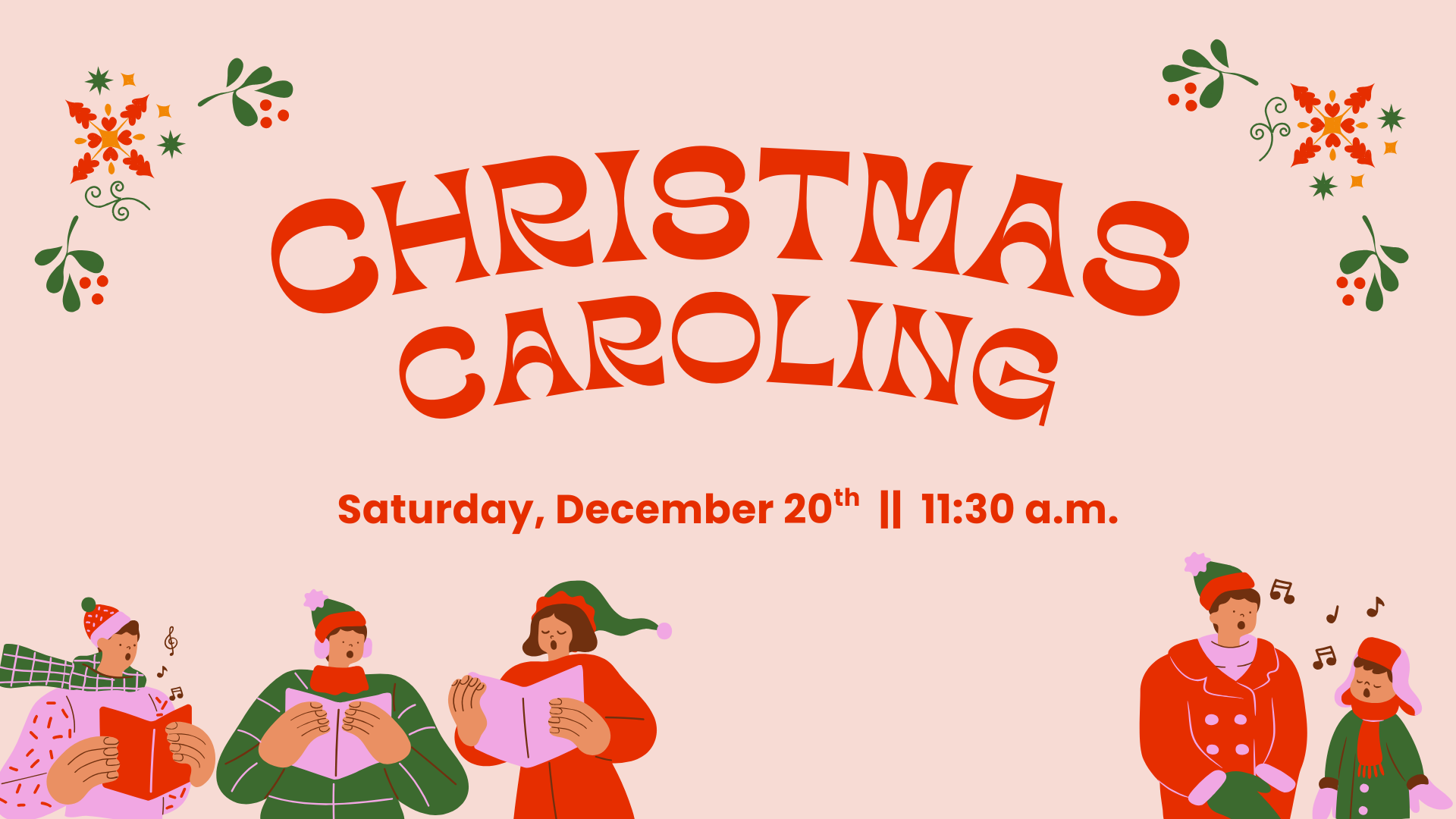 Community Christmas Caroling