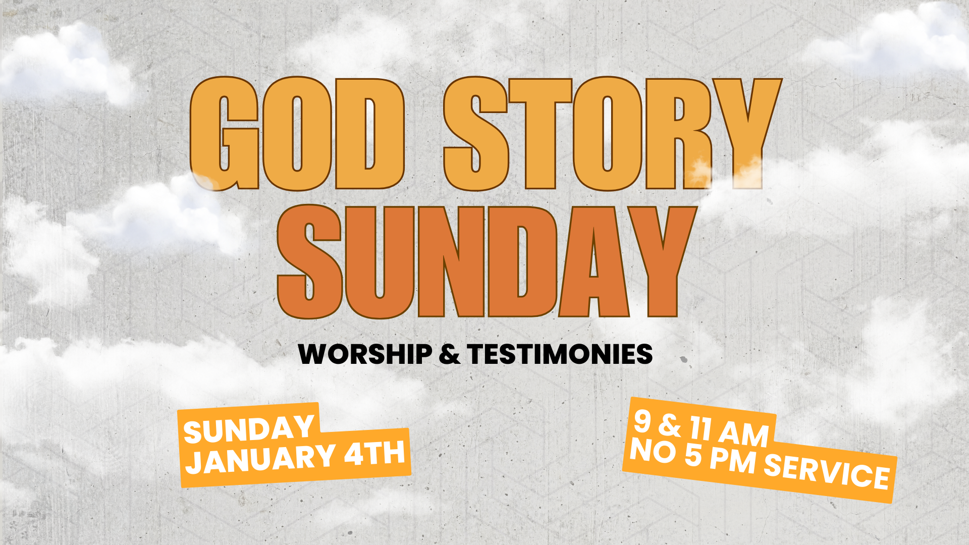 God Story Sunday