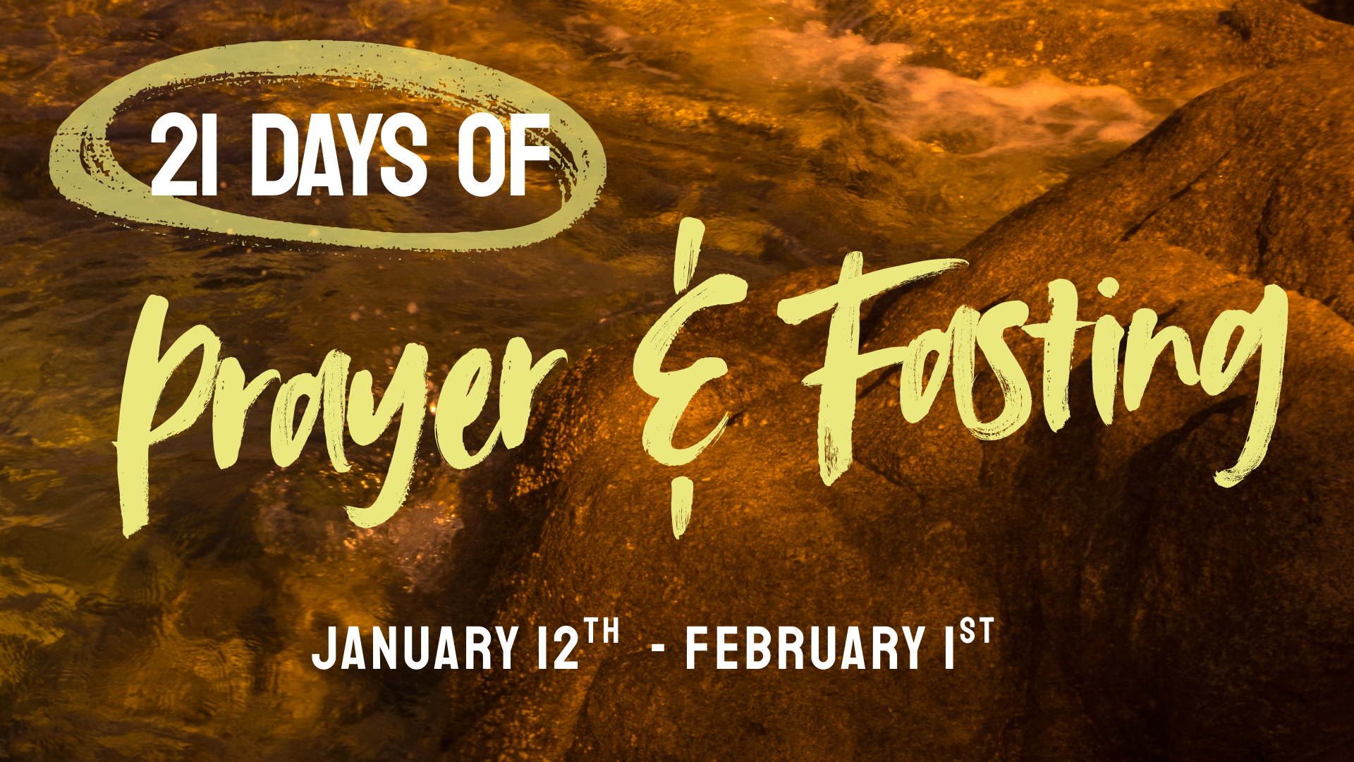 21 Days of Prayer and Fasting