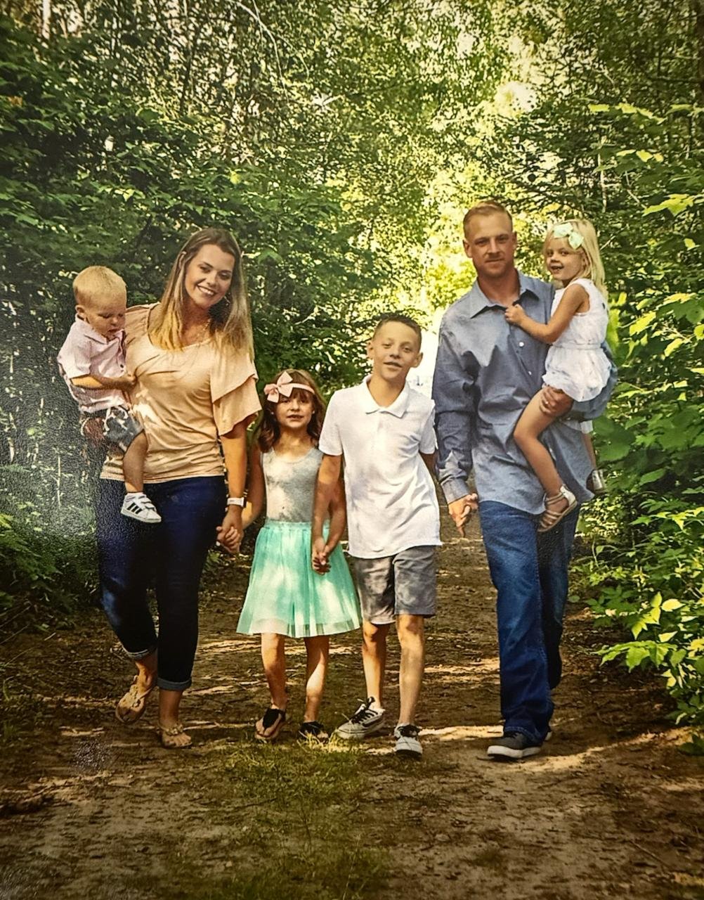 Author's family. About the author