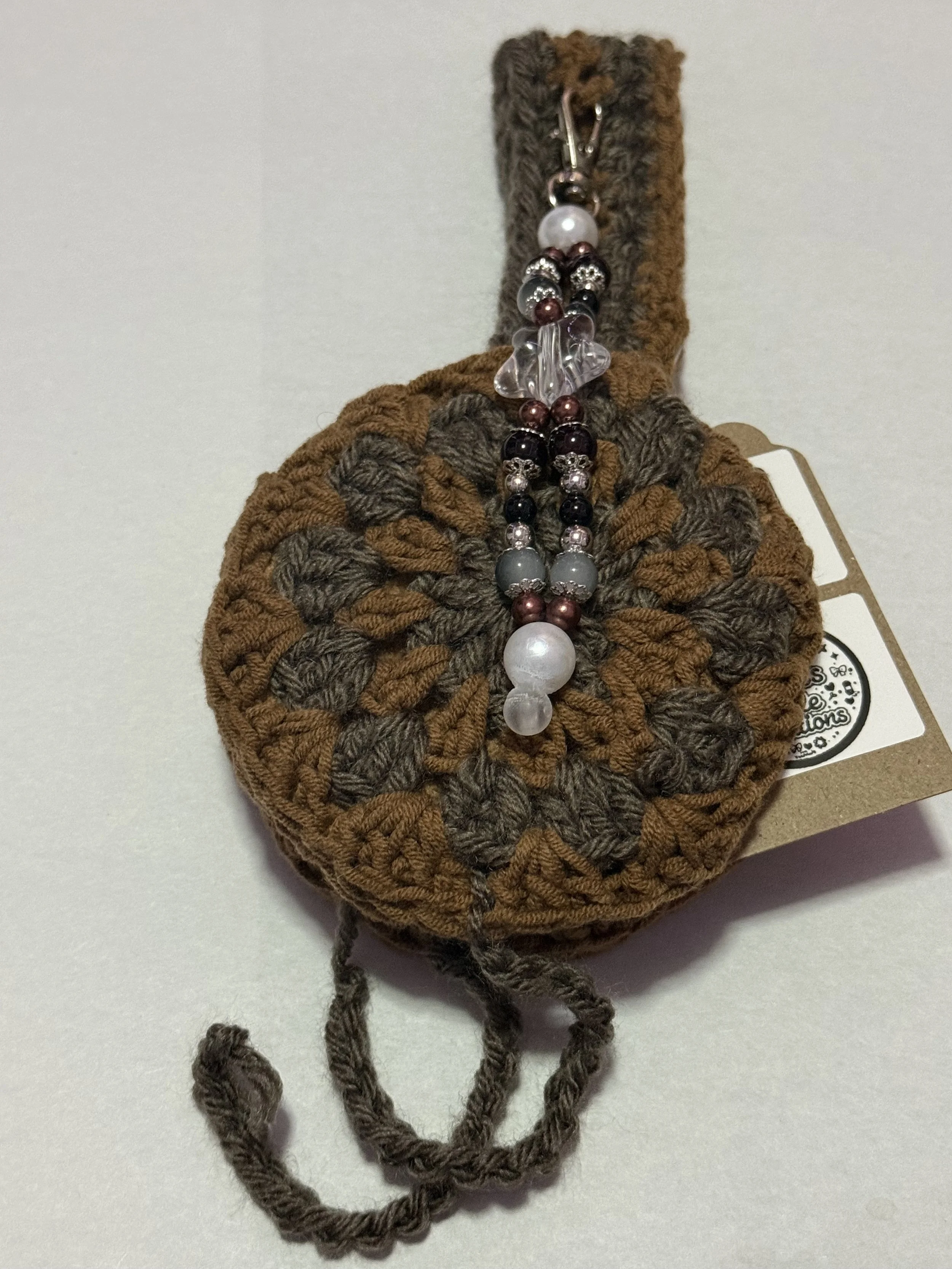 Crocheted Earmuffs 🧵🪡🧶✂️