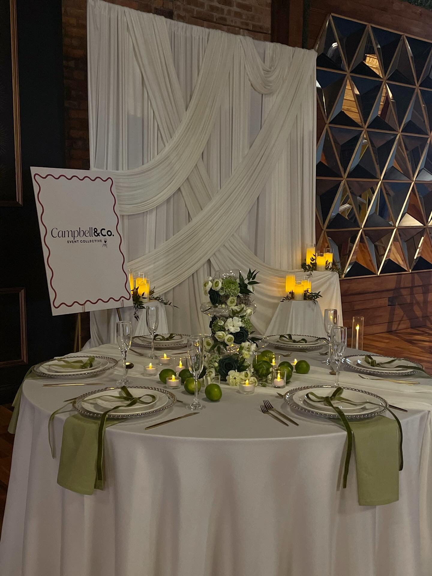 Sneak peek 👀✨ We&rsquo;re all set for tomorrow at the @auditorium_ballroom Wedding Expo. Come say hi&mdash;we&rsquo;d love to meet you!