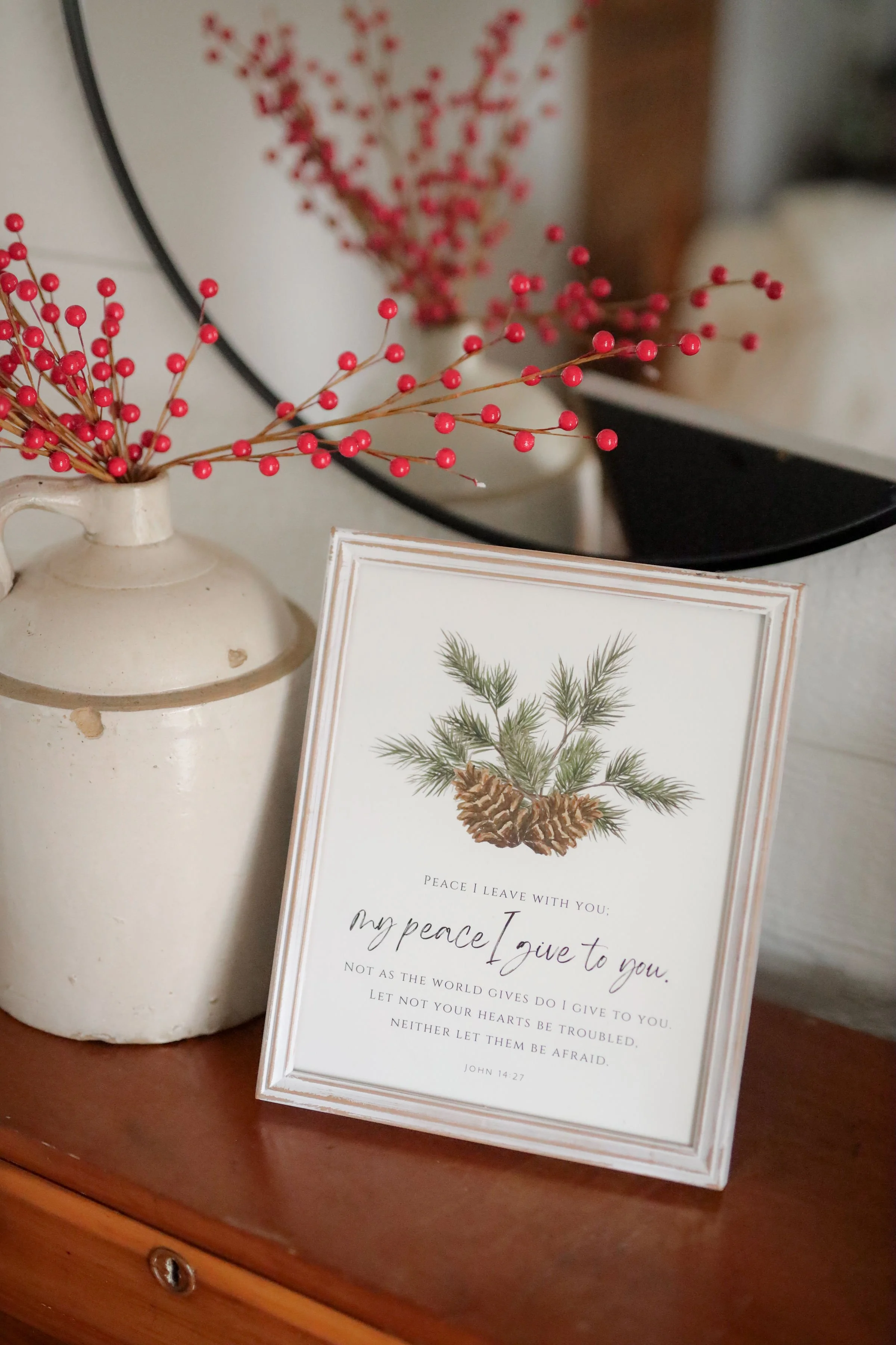 My peace I give to you.