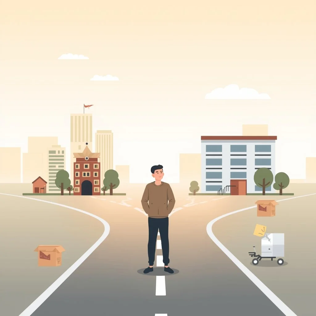 Navigating Big Life Transitions: Therapy Tips for Moving, Starting College, or a New Job