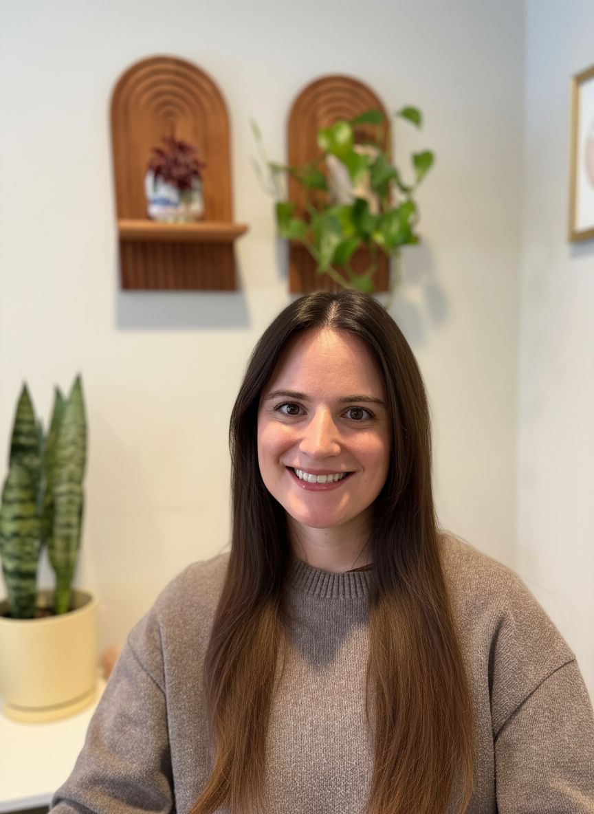 Headshot of Abigail Serafin, senior therapist at Newbury Counseling, offering support in Chicago.
