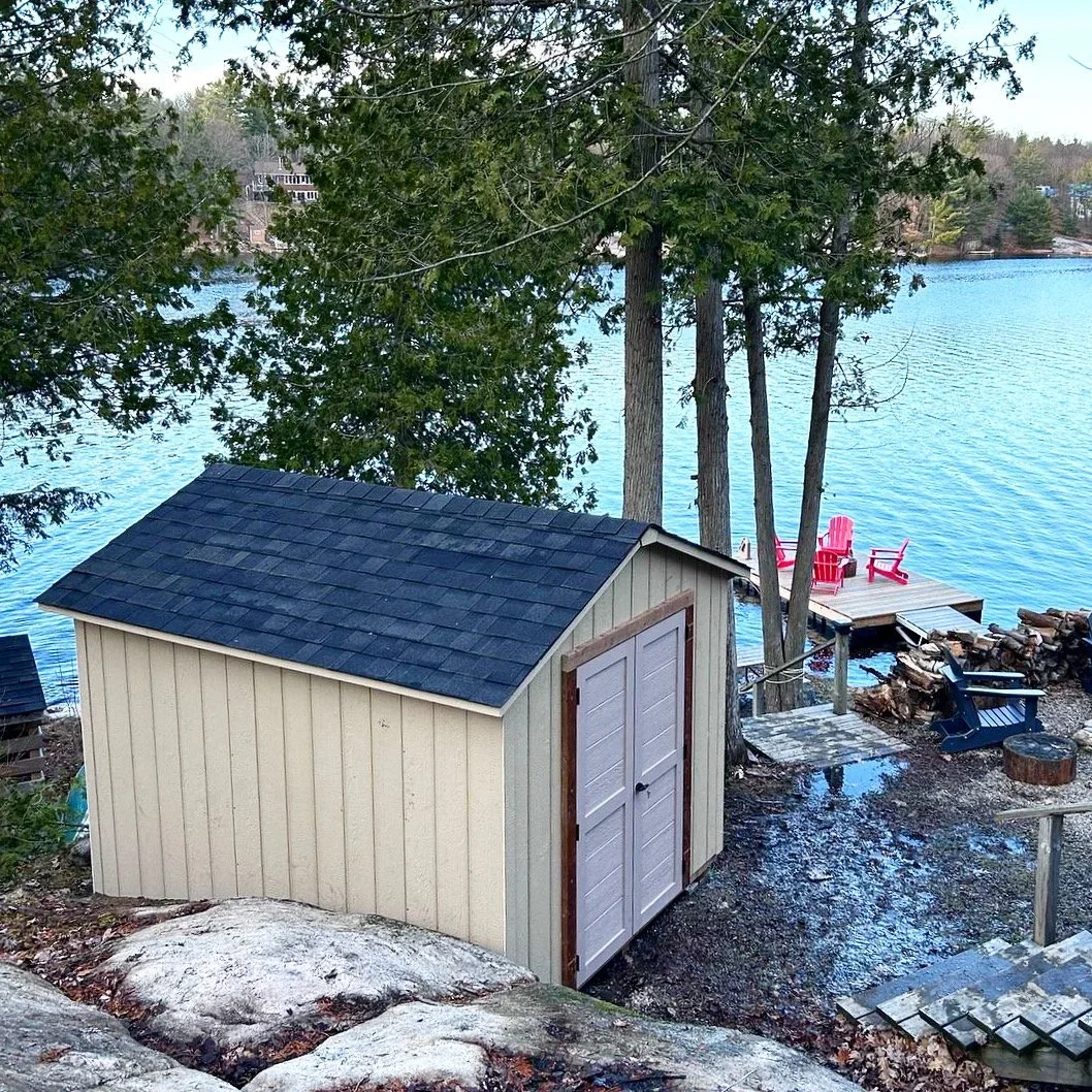 Cottage shed built for like in Muskoka
