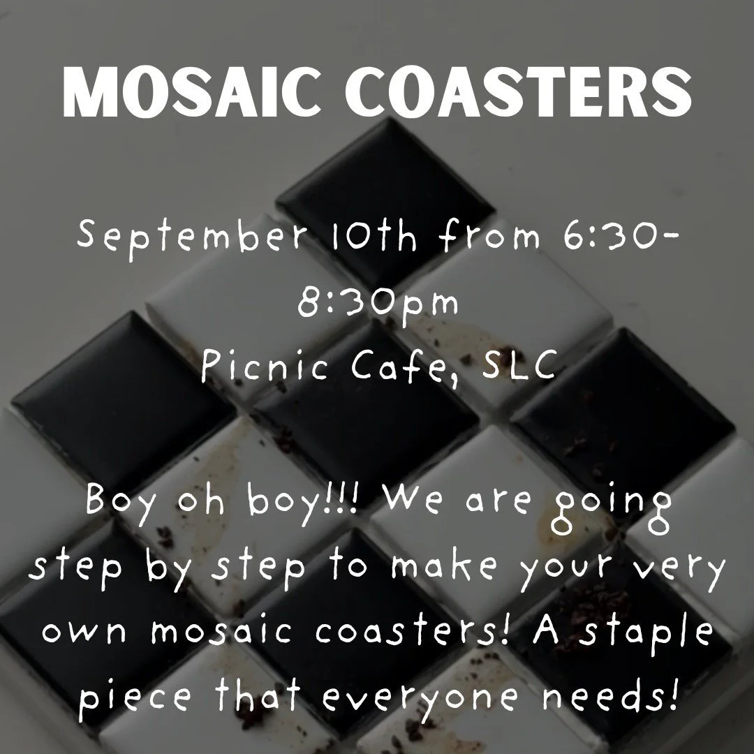 Craft Club - Mosaic Coasters