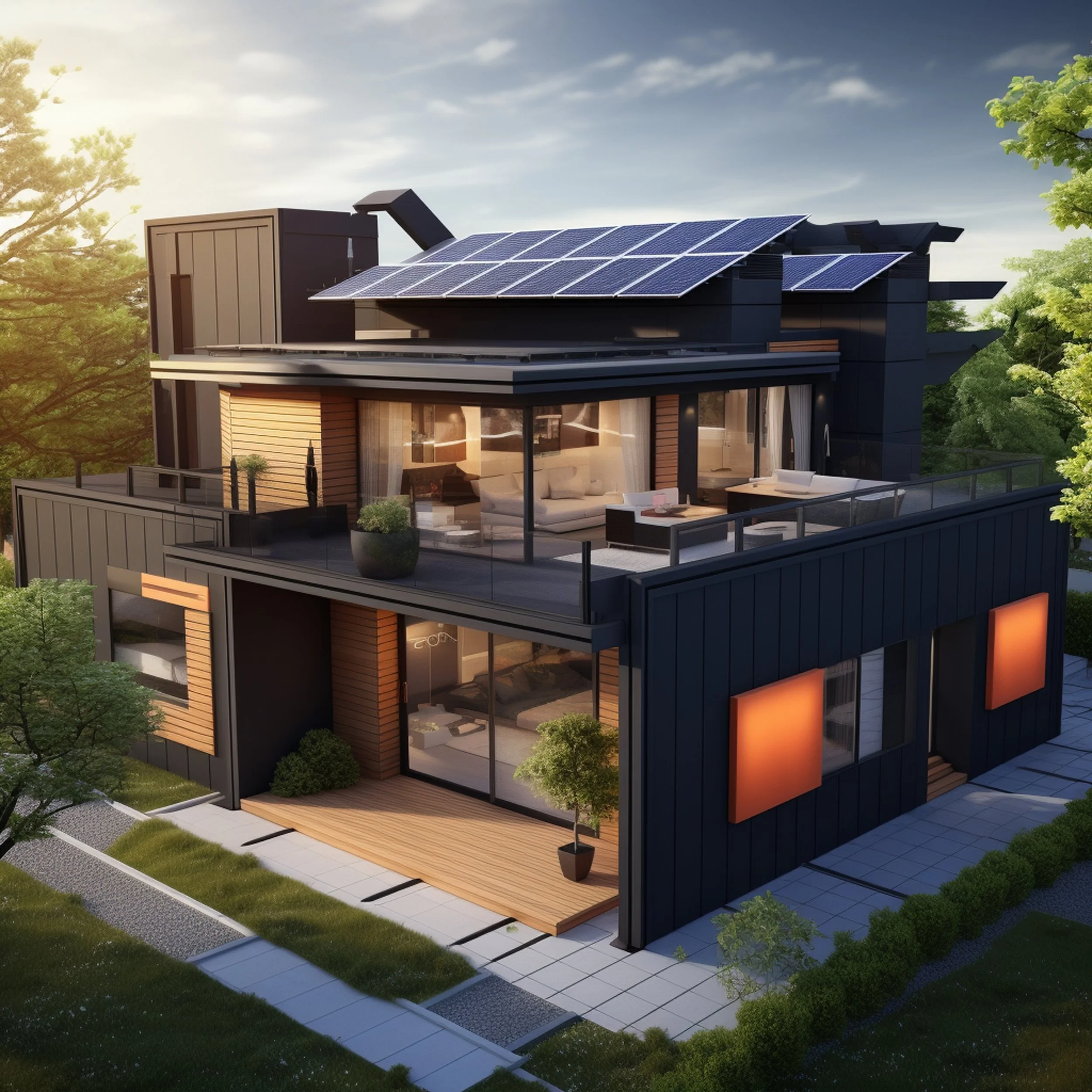 Customized solar panels for your home