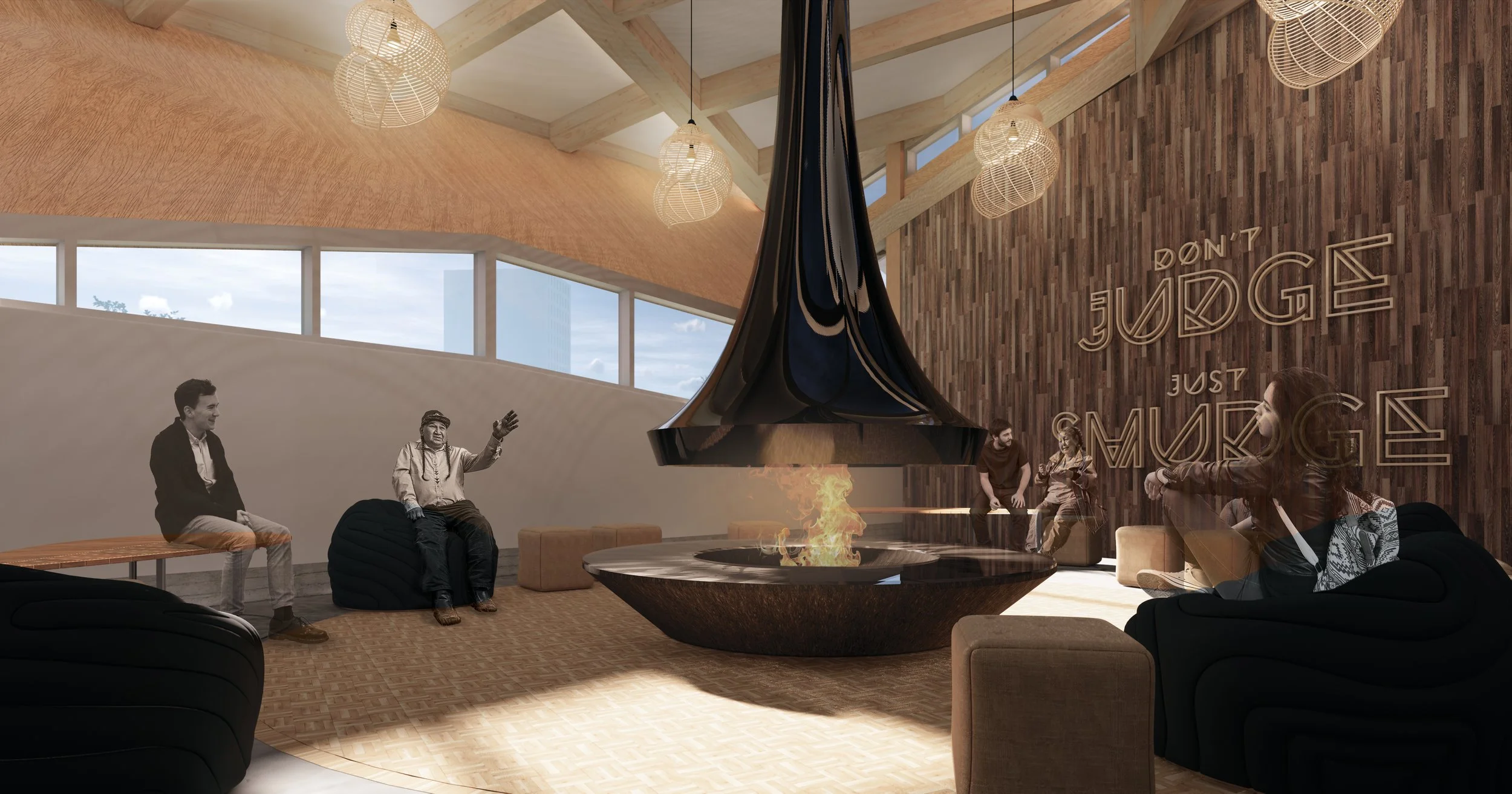 The traditional healing room