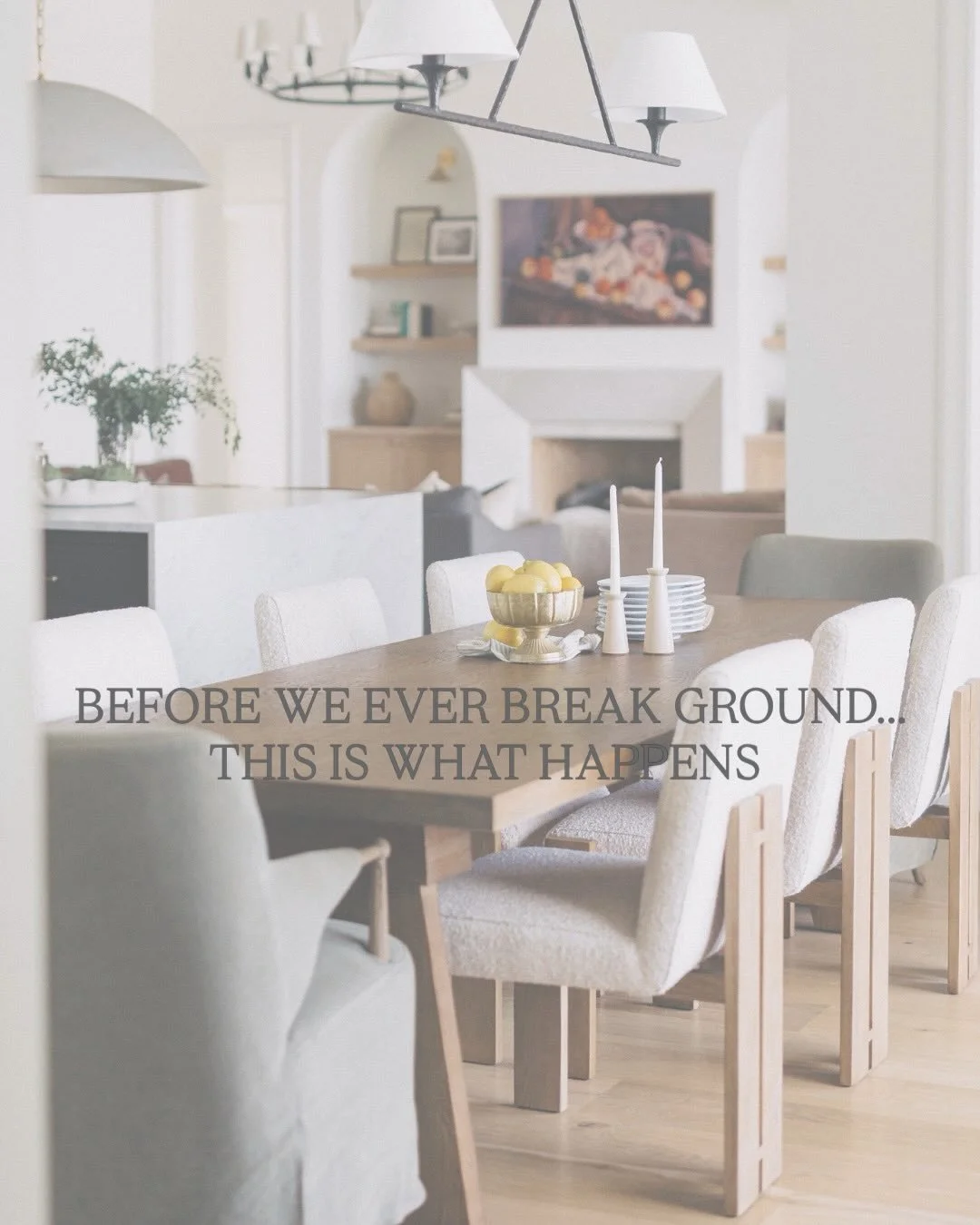 Most people think building starts with breaking ground but for us, it starts long before that.

It starts with conversations, clarity, and a lot of intentional thought behind every detail. We believe that when design is done well upfront, everything 