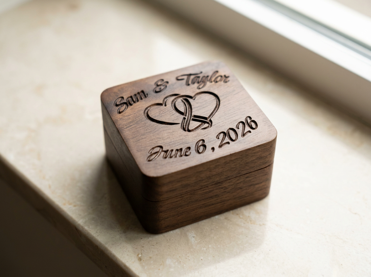 Custom Ring Box Starting at just $30!