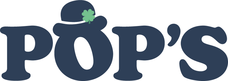 Pop's Car Wash - horizontal logo