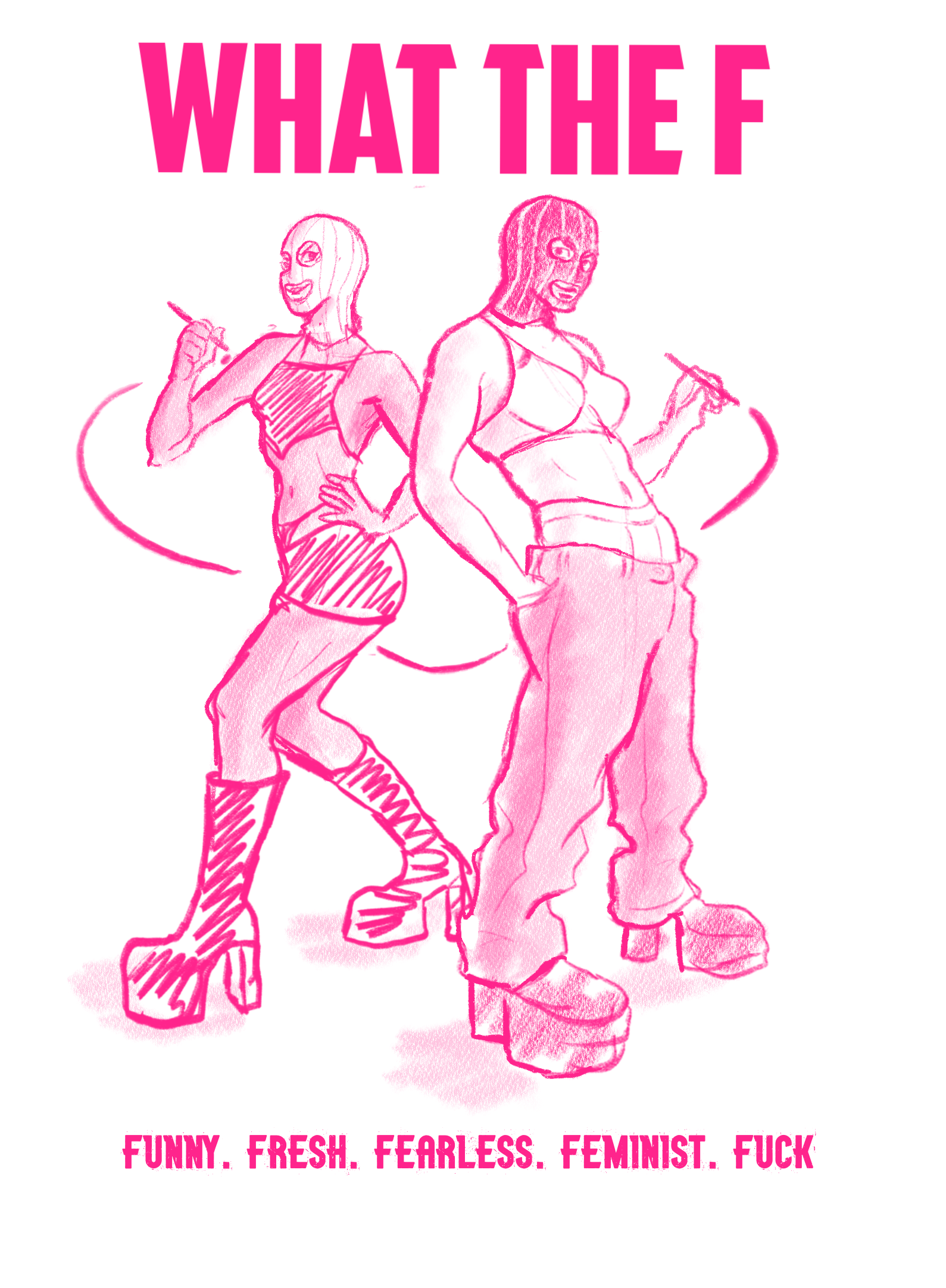 WTF T-Shirt Design (pink & white).png