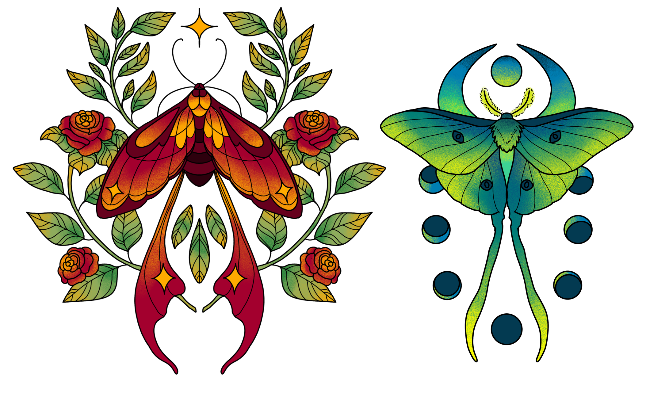 Lunar Moth Color Designs.png