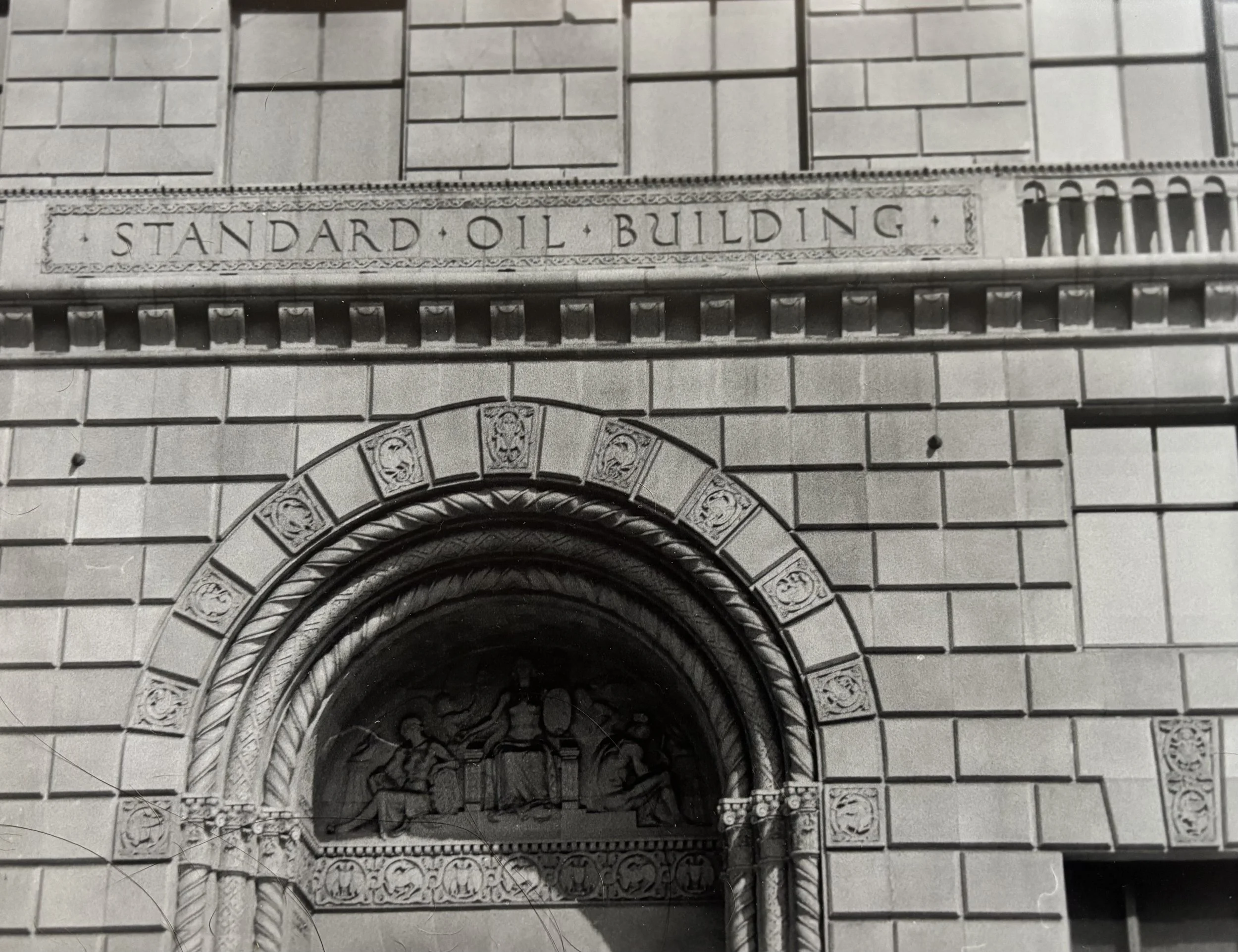 he Standard Oil Building is a registered historic monument designed by George W. Kelham and built in 1924. It is located on Olympic Boulevard, just off Hope Street. A Stunning Comeback: DTLA Revitalization Planning.