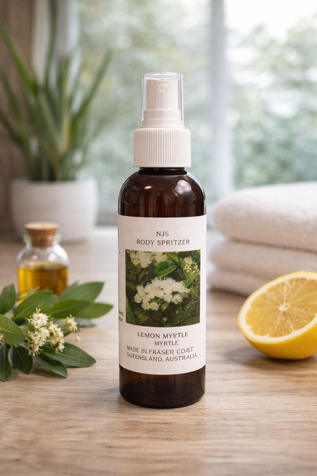 NJS Body Spritzer – Lemon Myrtle | Made in Fraser Coast, QLD