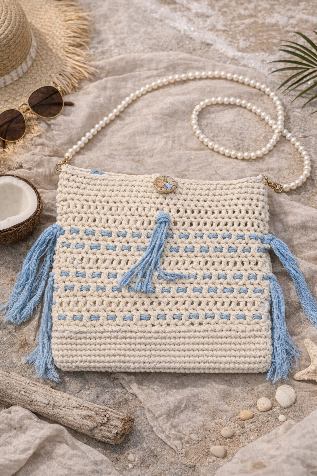 Hand-Crocheted Artisan Handbags | Timeless, Coastal & One-of-a-Kind